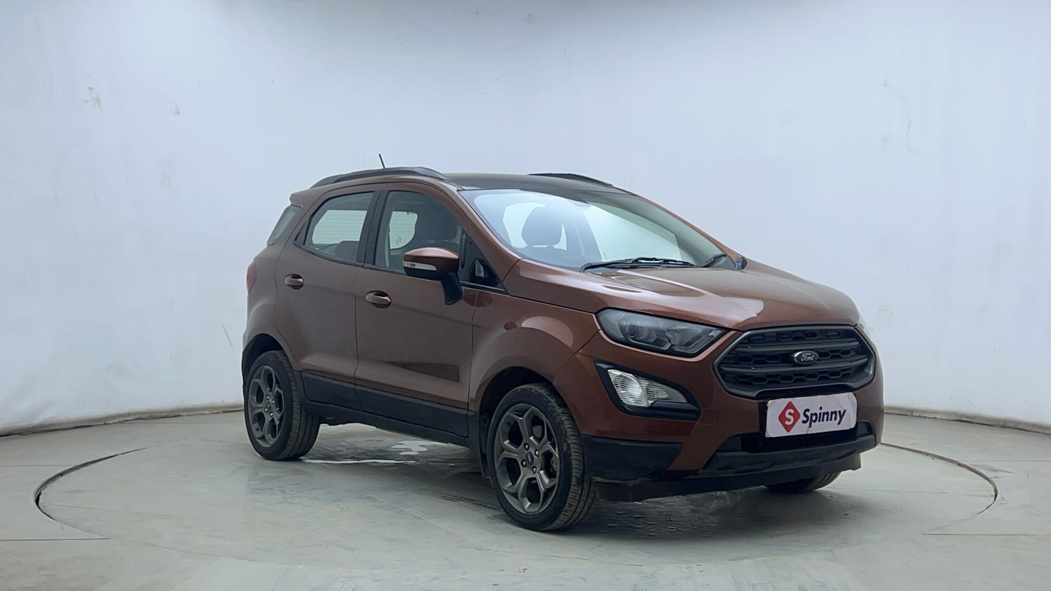 Used 2018 Ford EcoSport S Petrol Petrol Manual exterior RIGHT FRONT CORNER VIEW
