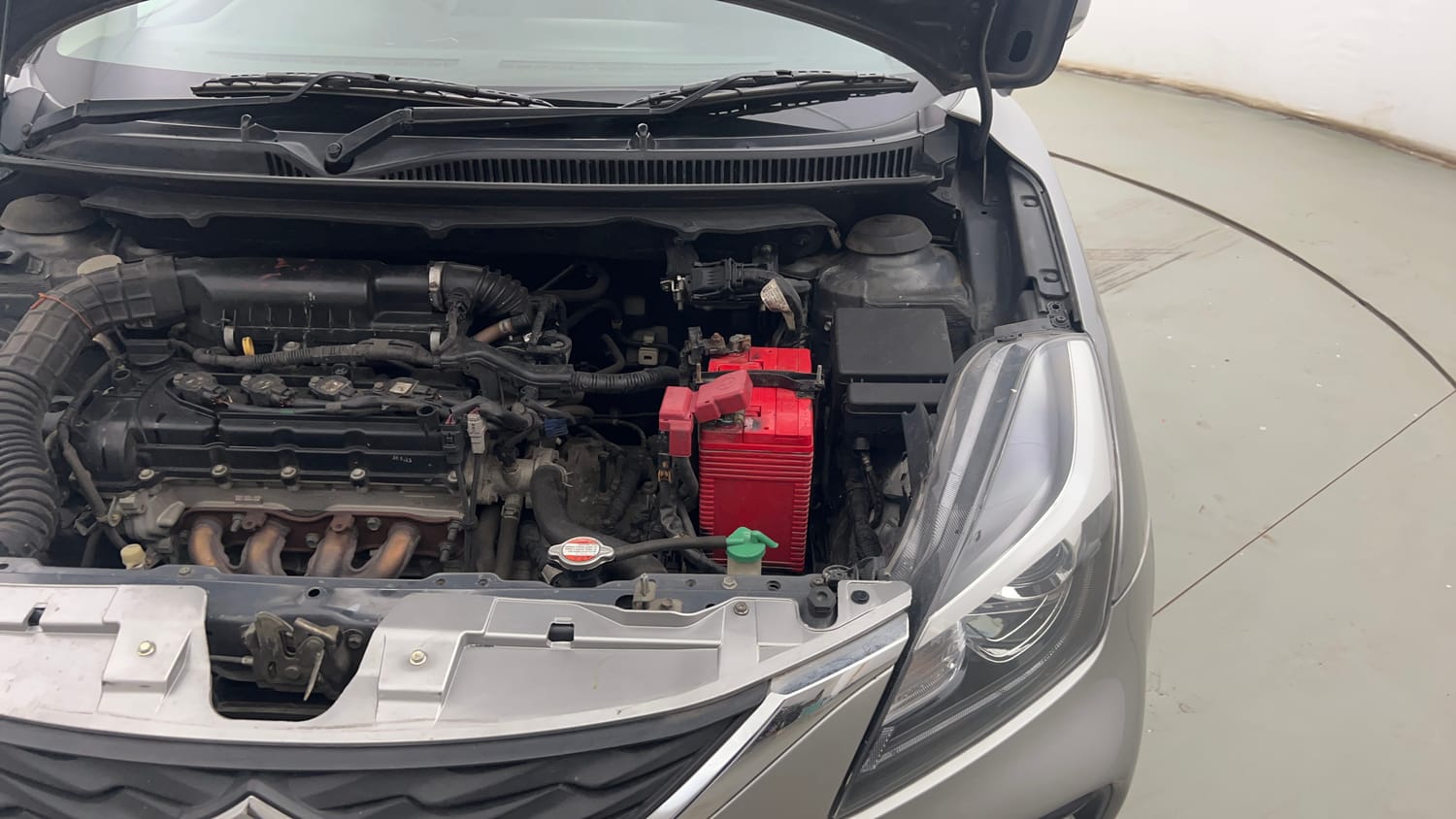 Used 2021 Maruti Suzuki Baleno Alpha Automatic Petrol Automatic engine ENGINE LEFT SIDE VIEW