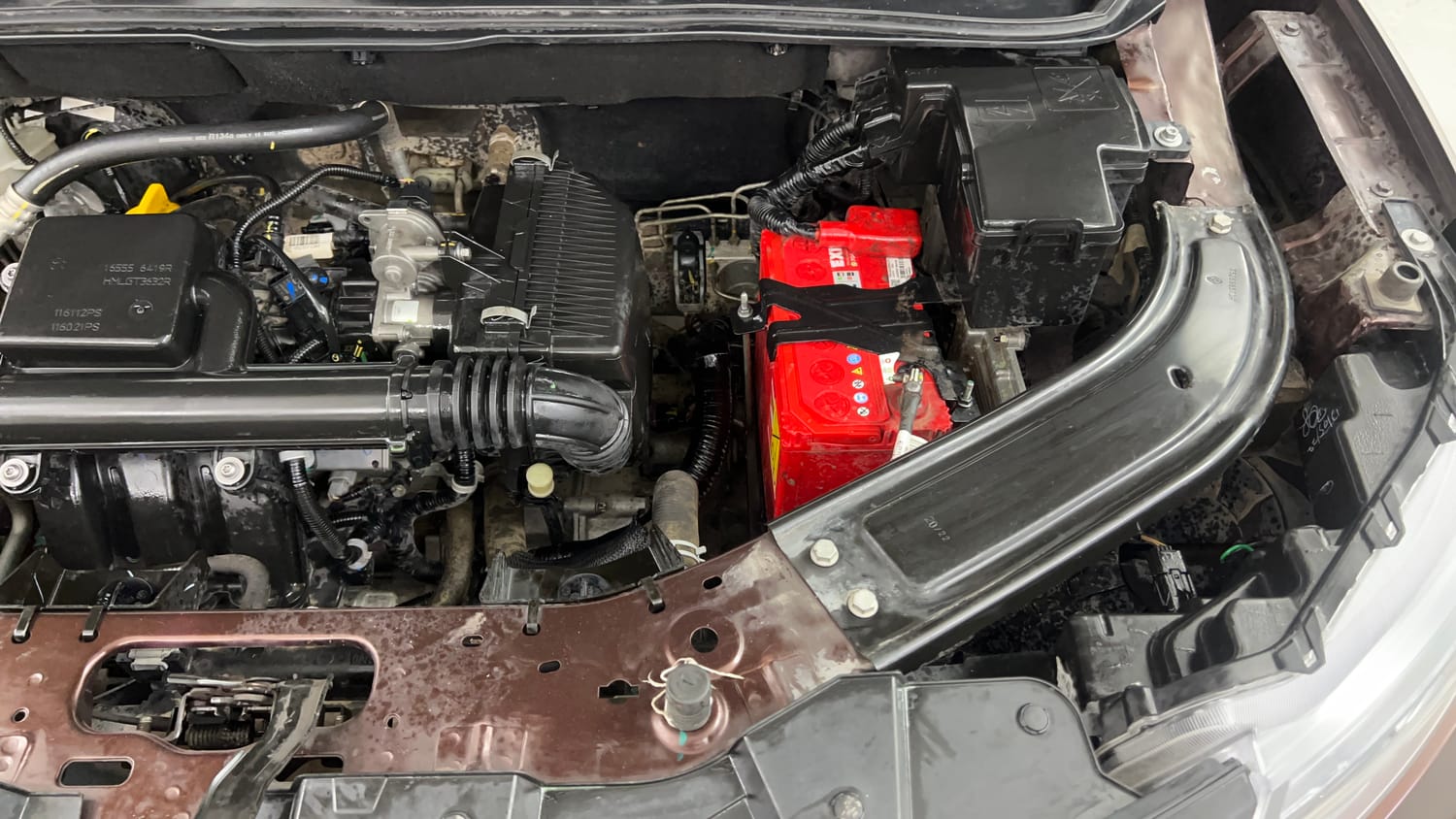 Used 2022 Renault Kiger RXZ AMT Petrol Automatic engine ENGINE LEFT SIDE VIEW