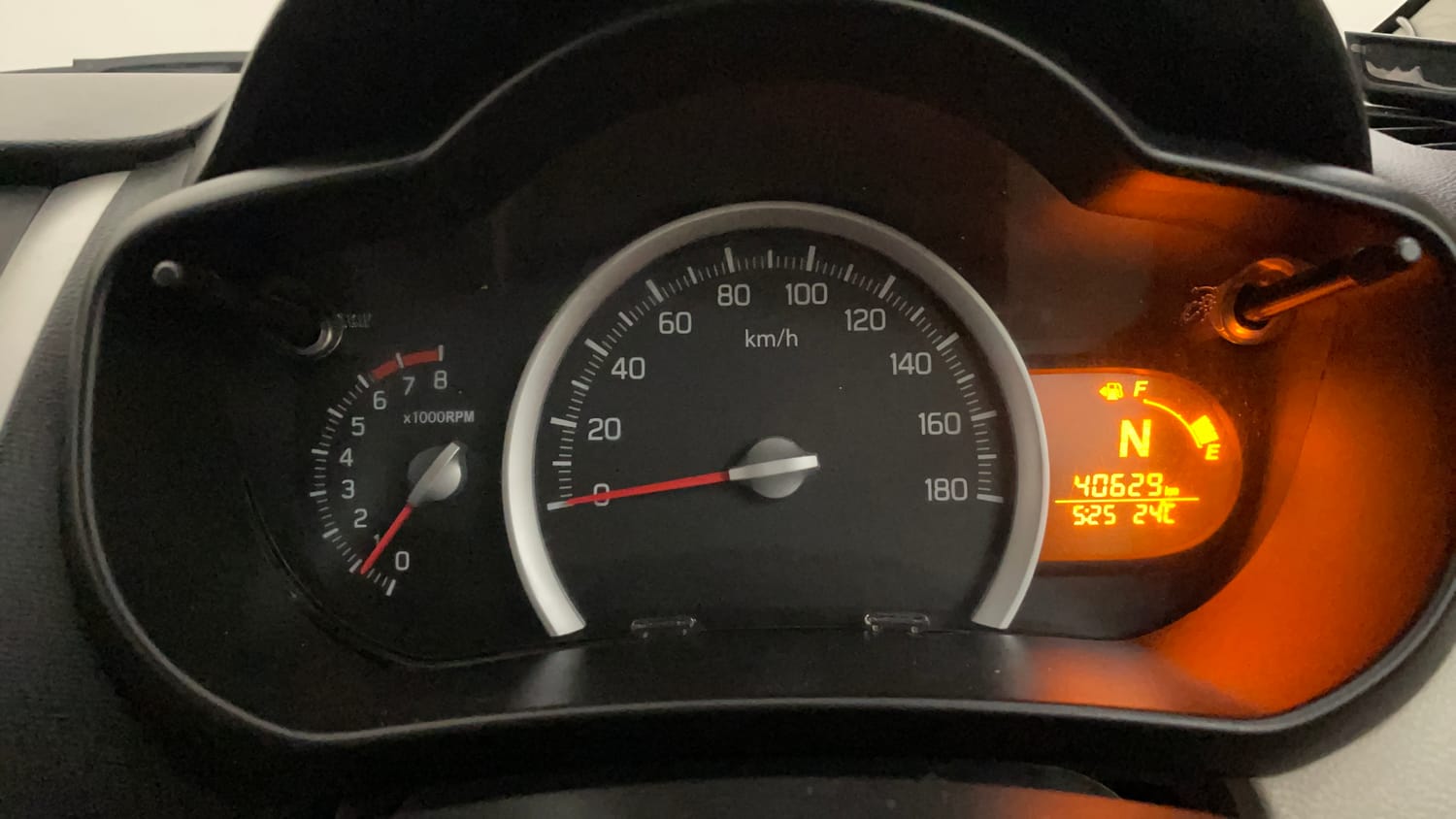 Used 2018 Maruti Suzuki Celerio ZXi (O) AMT Petrol Automatic interior CLUSTERMETER VIEW
