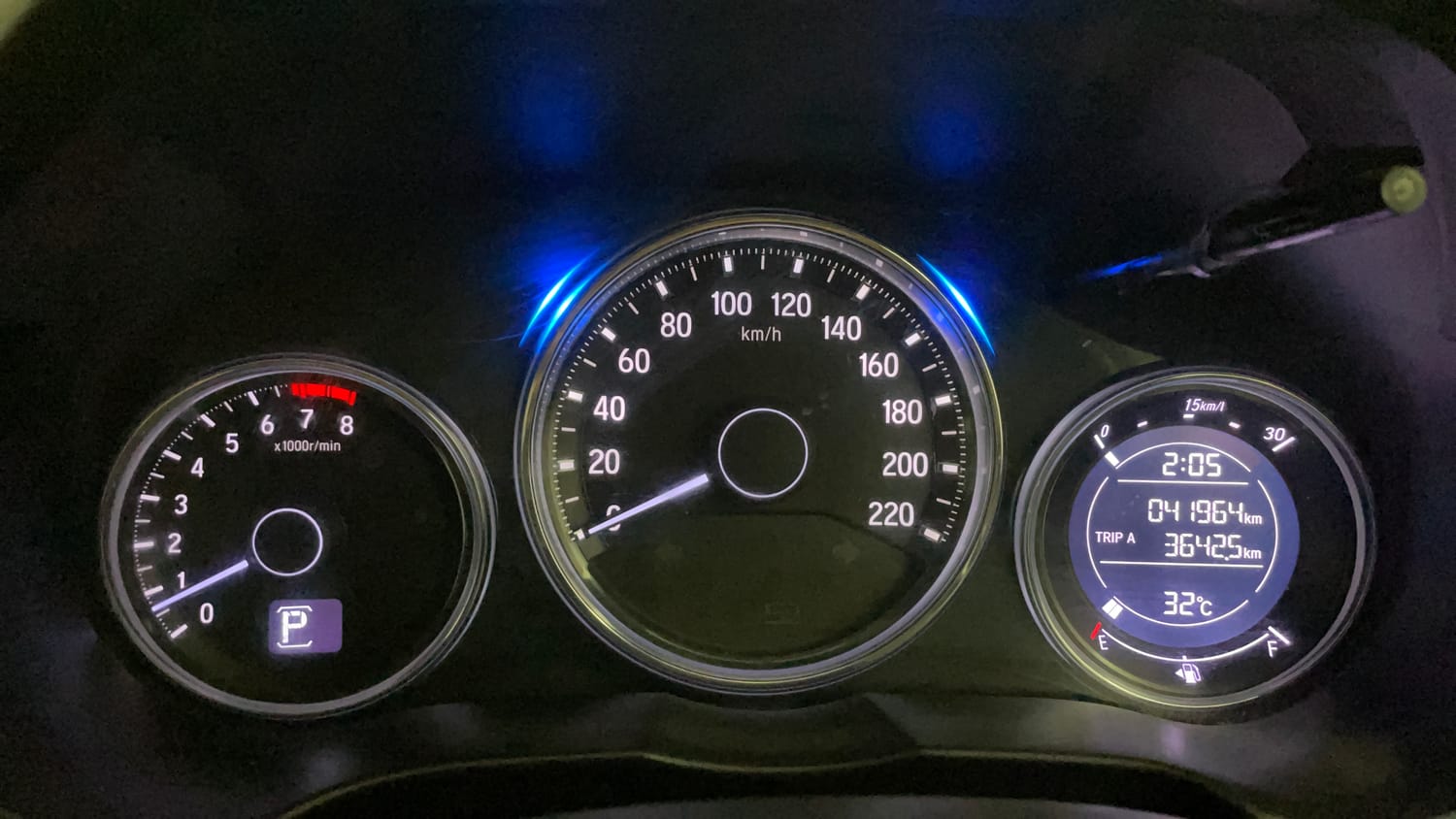 Used 2019 Honda City ZX CVT Petrol Petrol Automatic interior CLUSTERMETER VIEW