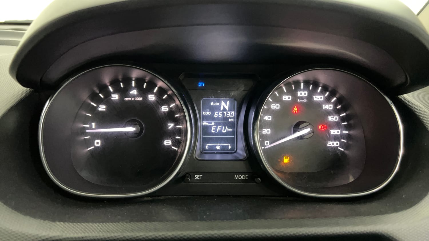 Used 2019 Tata Tigor Revotron XZA Petrol Automatic interior CLUSTERMETER VIEW
