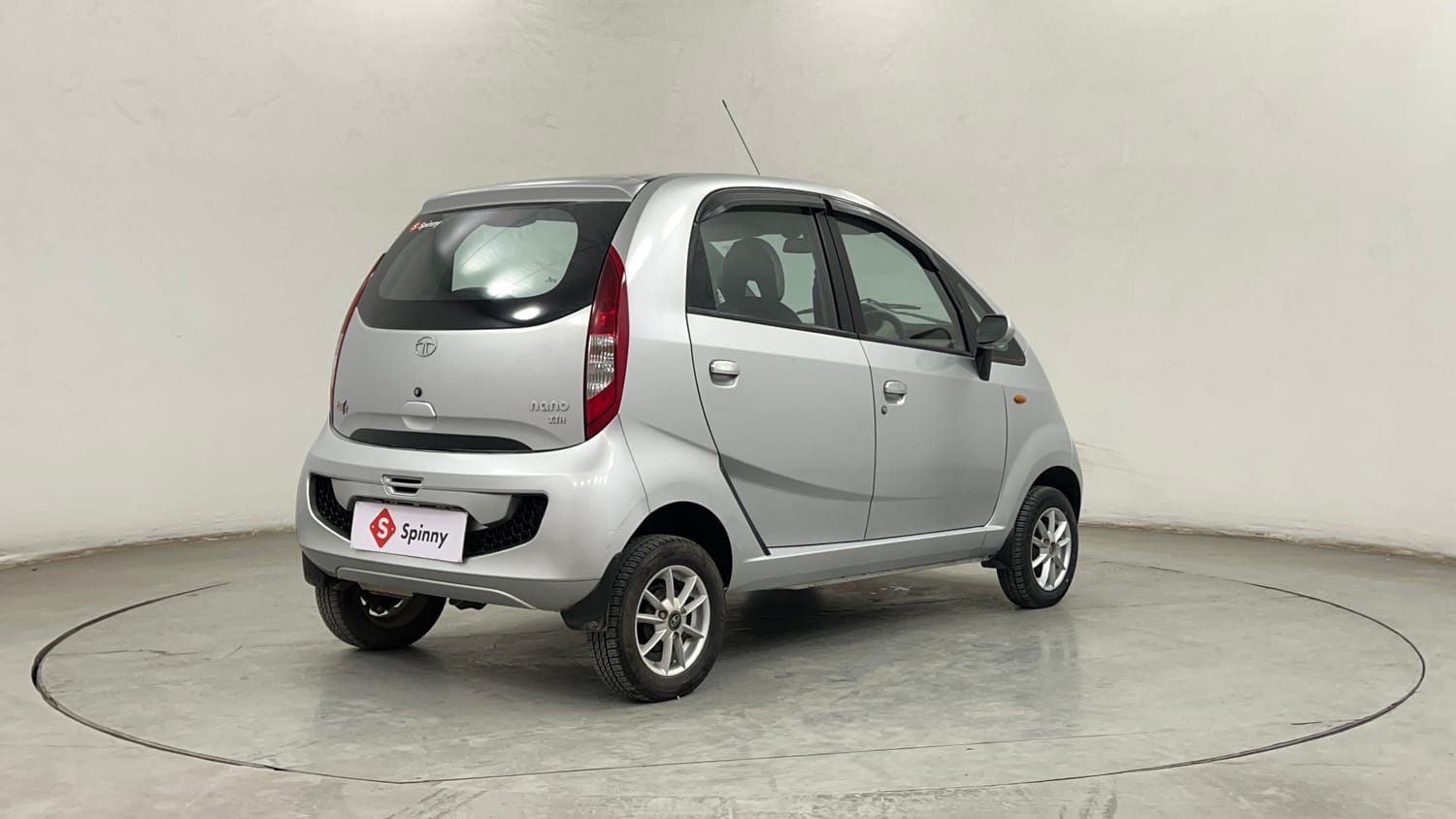 Used 2015 Tata Nano Twist XTA Petrol Automatic exterior RIGHT REAR CORNER VIEW
