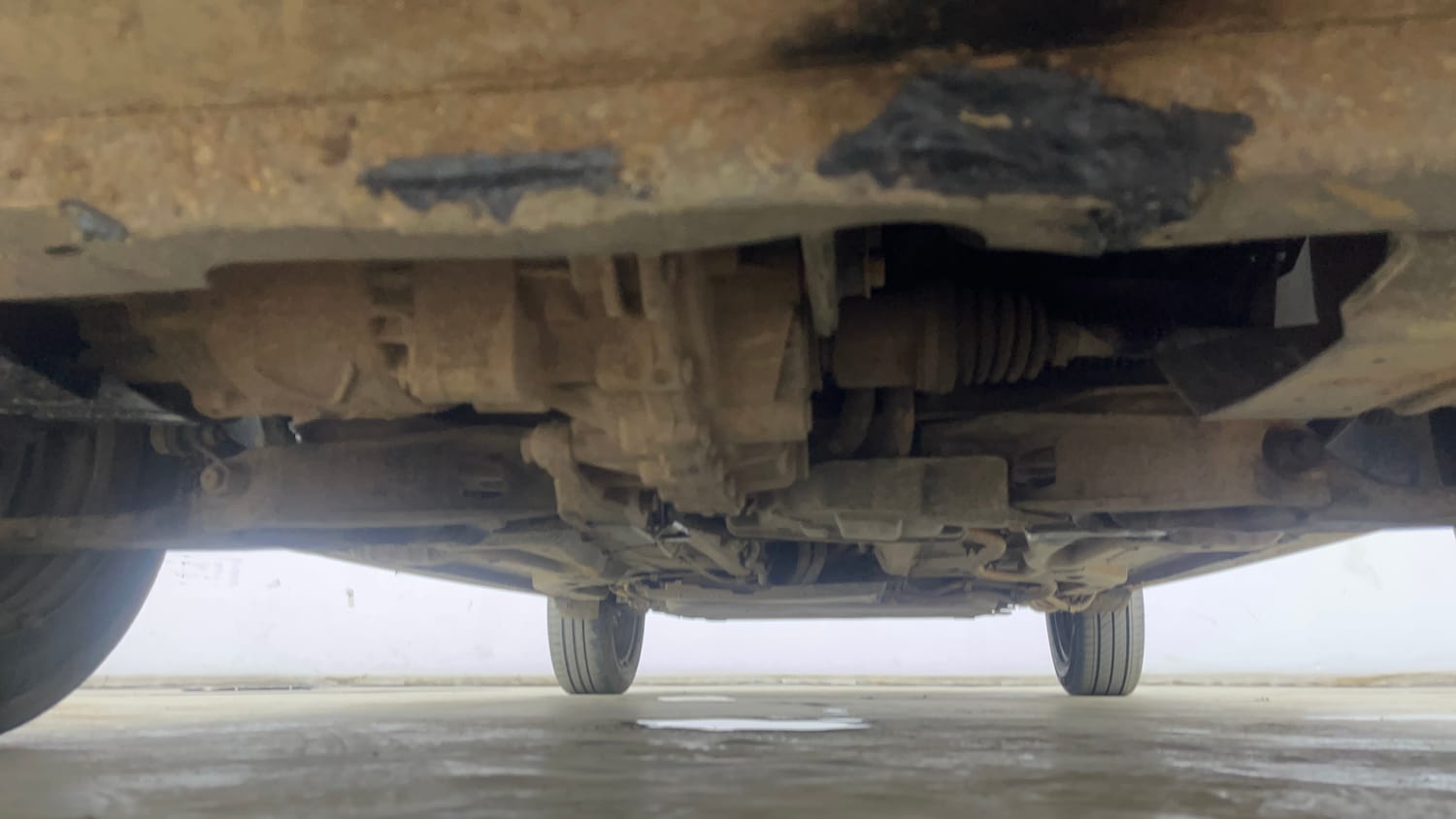 Used 2023 Tata Tiago EV XZ Plus Tech LUX Long Range Electric Automatic extra FRONT LEFT UNDERBODY VIEW