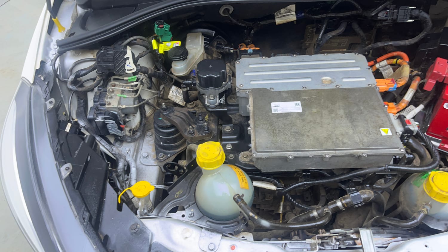 Used 2023 Tata Tiago EV XZ Plus Tech LUX Long Range Electric Automatic engine ENGINE RIGHT SIDE VIEW