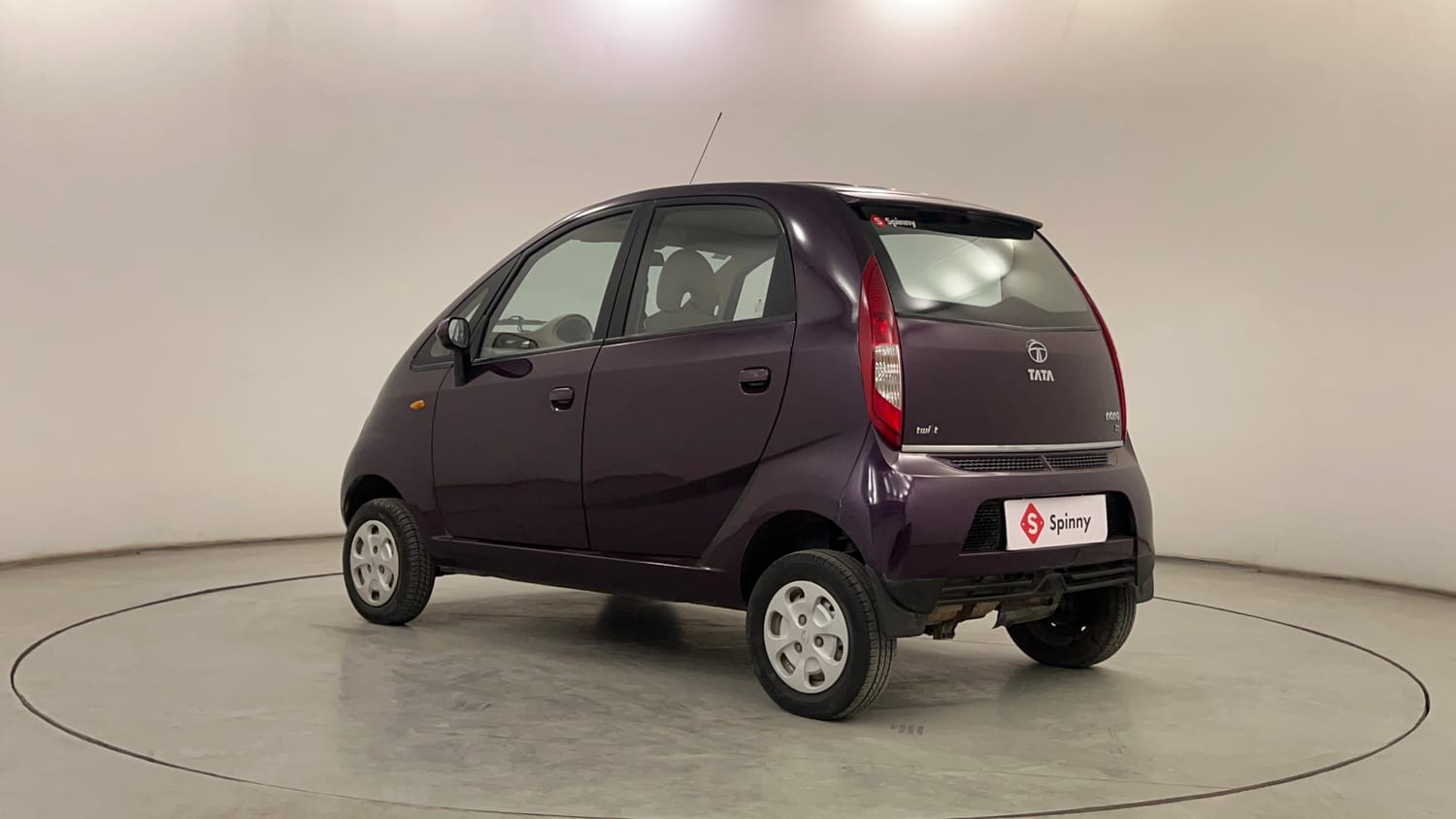 Used 2015 Tata Nano Twist XT Petrol Manual exterior LEFT REAR CORNER VIEW
