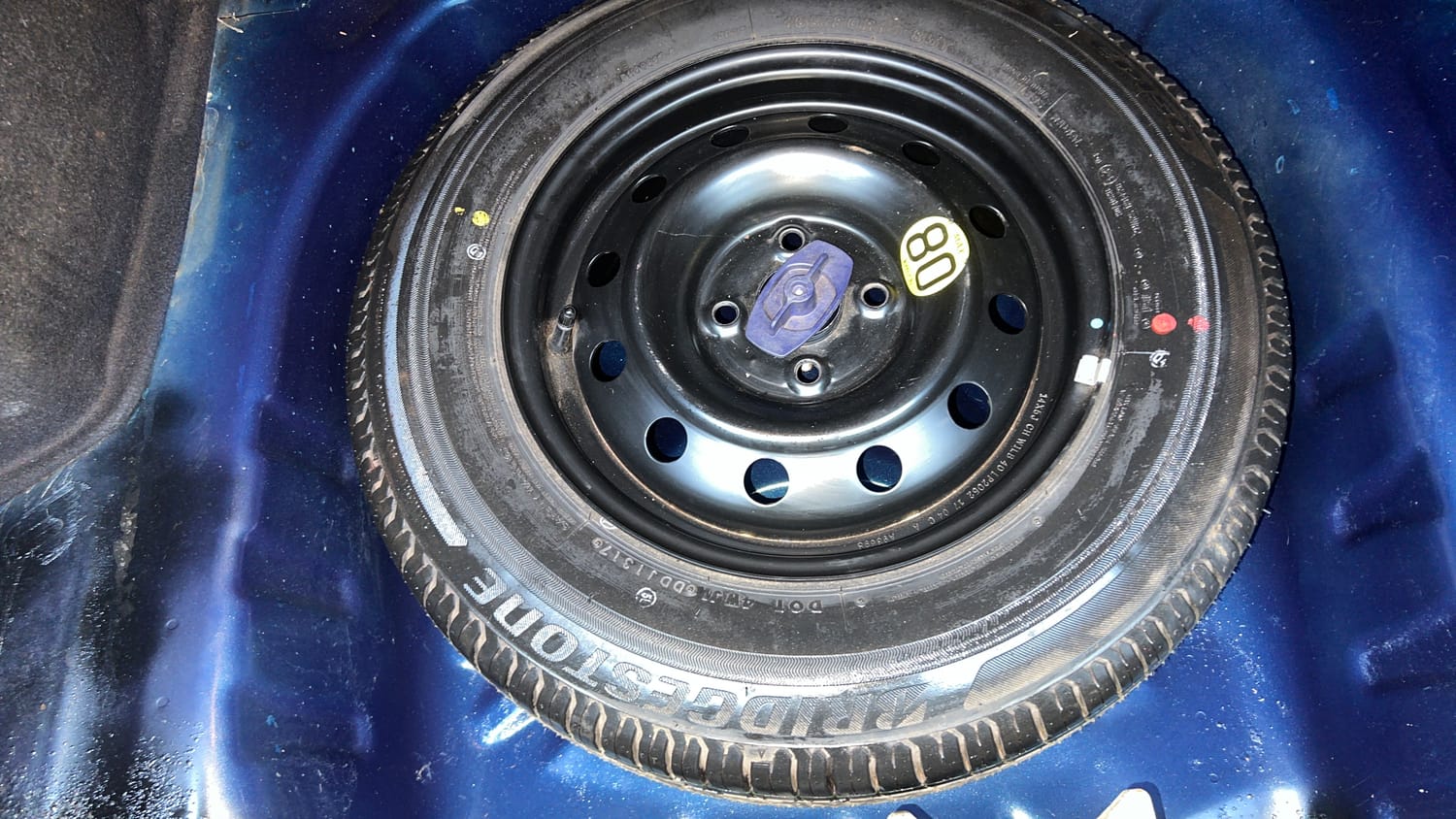 Used 2017 Maruti Suzuki Dzire ZXi Plus AMT Petrol Automatic tyres SPARE TYRE VIEW