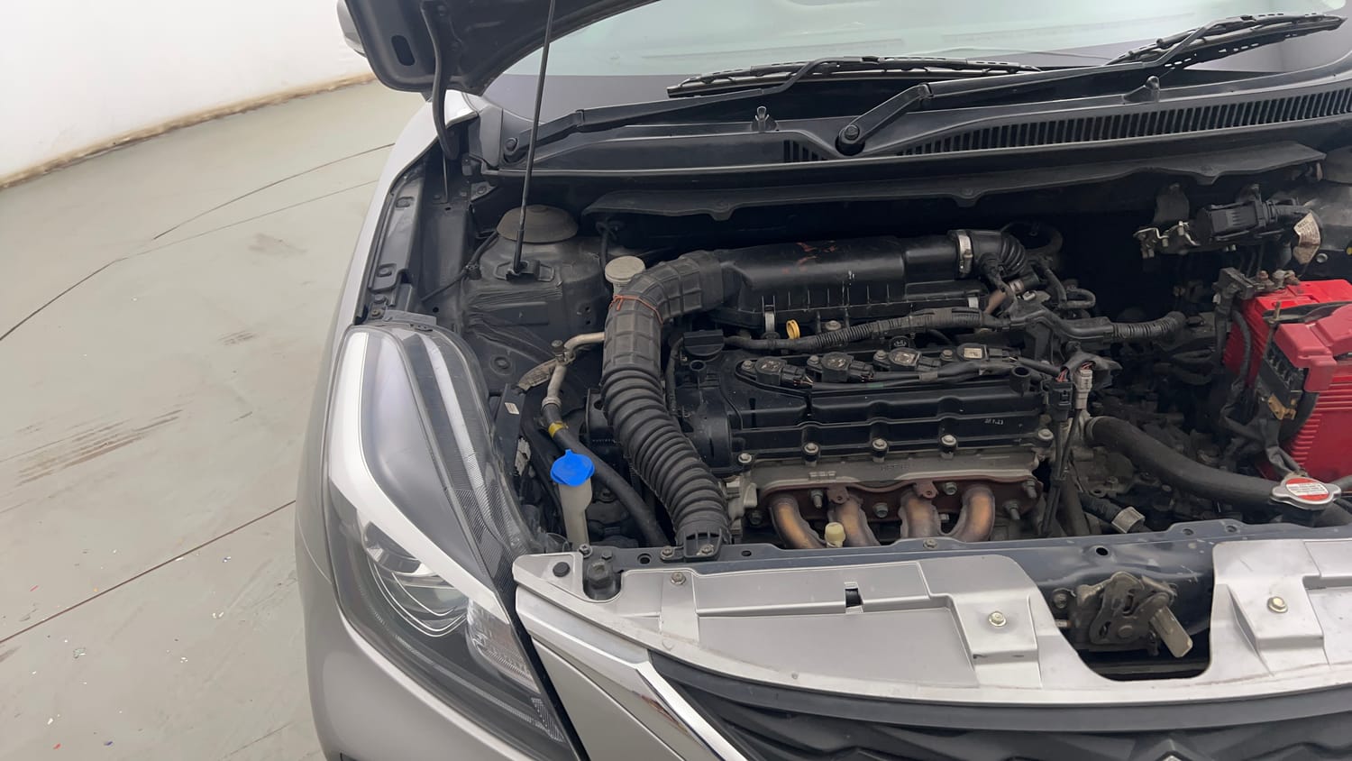 Used 2021 Maruti Suzuki Baleno Alpha Automatic Petrol Automatic engine ENGINE RIGHT SIDE VIEW