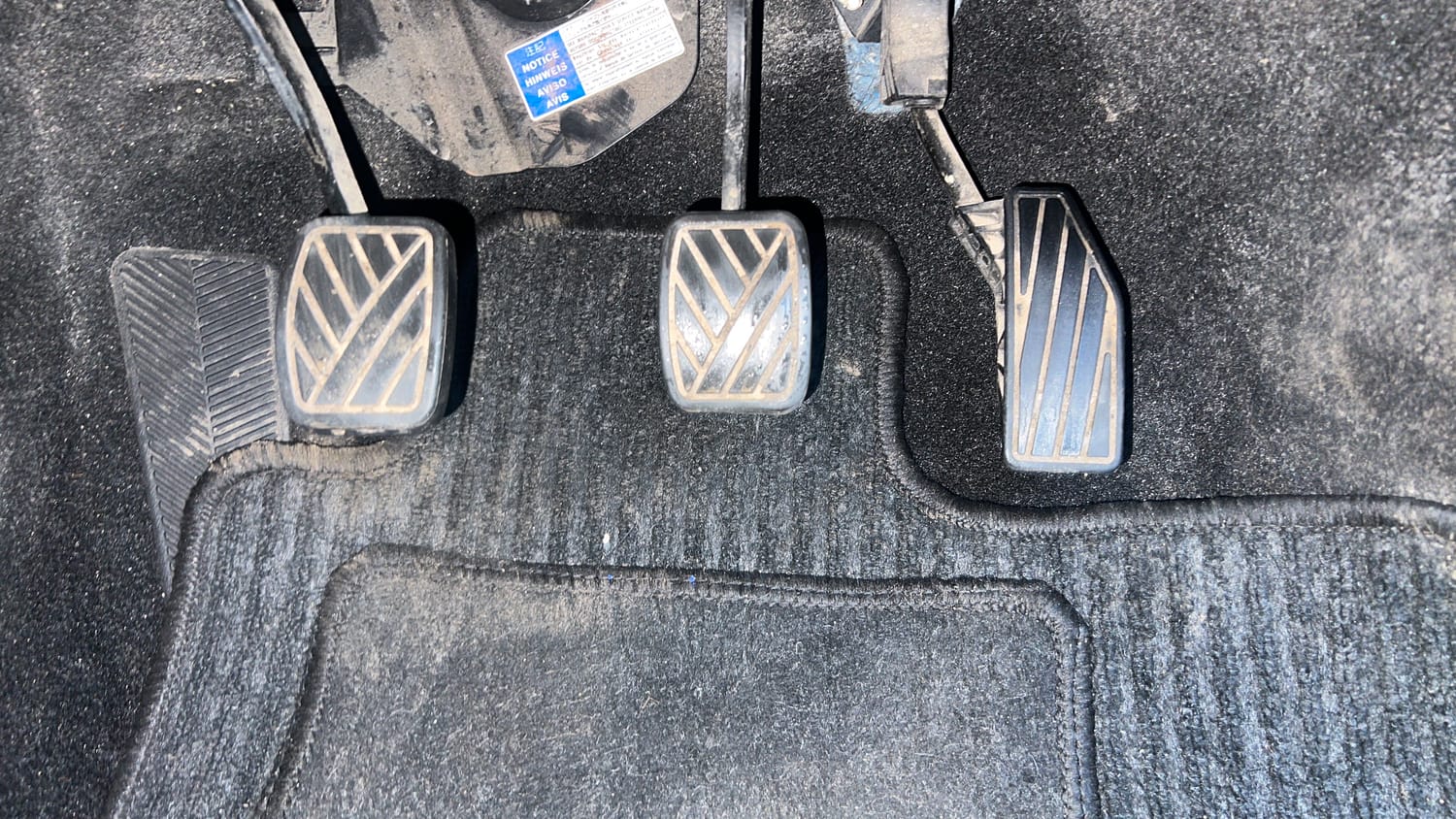 Used 2018 Maruti Suzuki Baleno Delta 1.2 Petrol Manual interior PEDALS VIEW