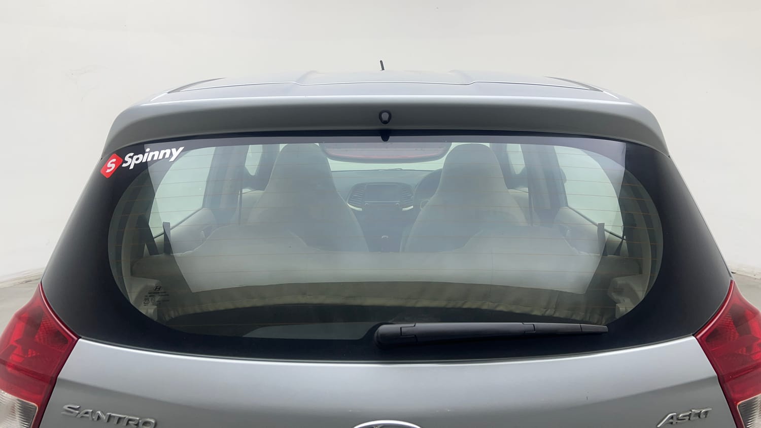 Used 2019 Hyundai Santro Asta Petrol Manual exterior BACK WINDSHIELD VIEW