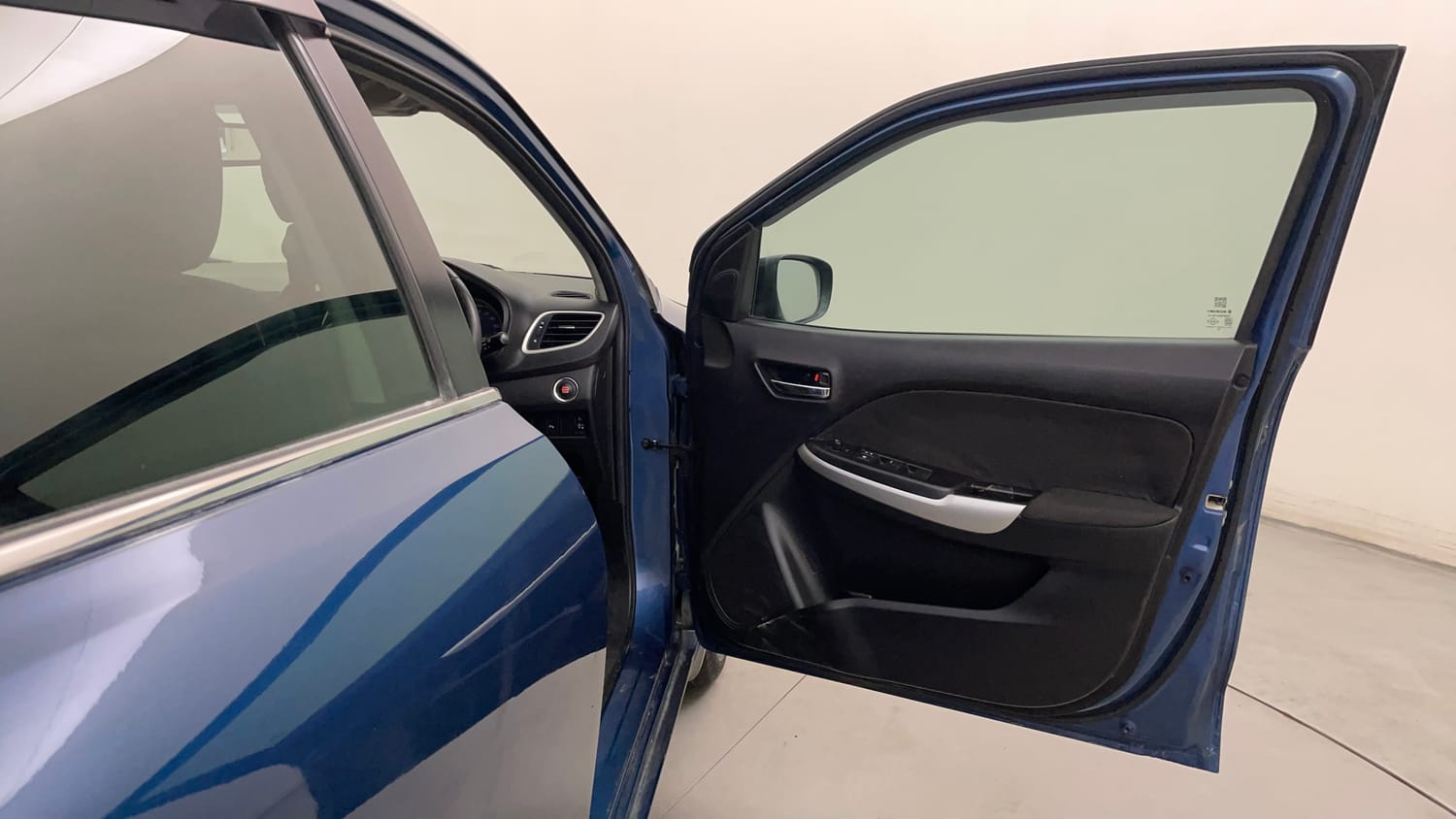 Used 2018 Maruti Suzuki Baleno Zeta 1.2 AT Petrol Automatic interior RIGHT FRONT DOOR OPEN VIEW