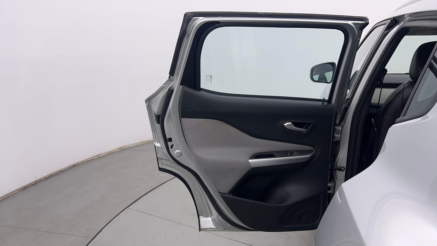 Used 2023 Nissan Magnite XV Petrol Manual interior LEFT REAR DOOR OPEN VIEW