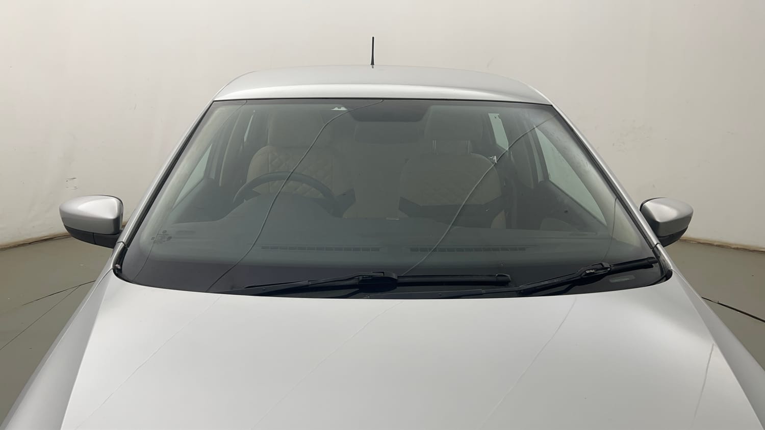 Used 2014 Volkswagen Polo Trendline 1.2L (P) Petrol Manual exterior FRONT WINDSHIELD VIEW