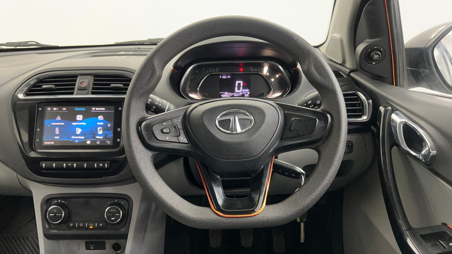 Used 2020 Tata Tiago Revotron XZ Plus Cng (outside fitted) Cng Manual interior STEERING VIEW