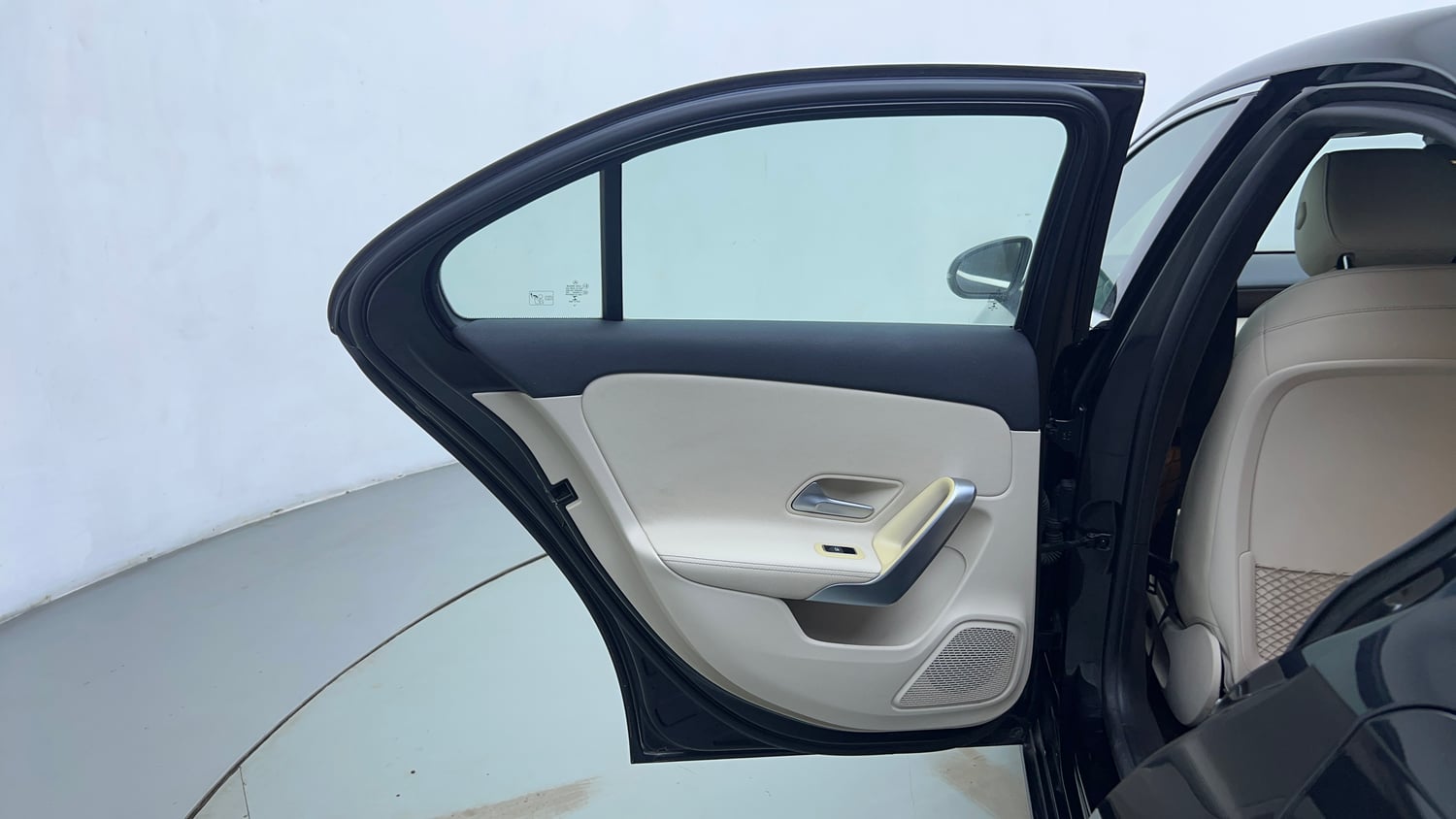 Used 2021 Mercedes-Benz A-Class Limousine 200 Petrol Automatic interior LEFT REAR DOOR OPEN VIEW