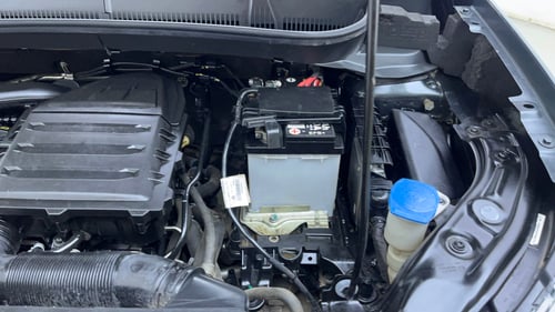 Used 2023 Volkswagen Taigun Topline 1.0 TSI MT Petrol Manual engine ENGINE LEFT SIDE VIEW