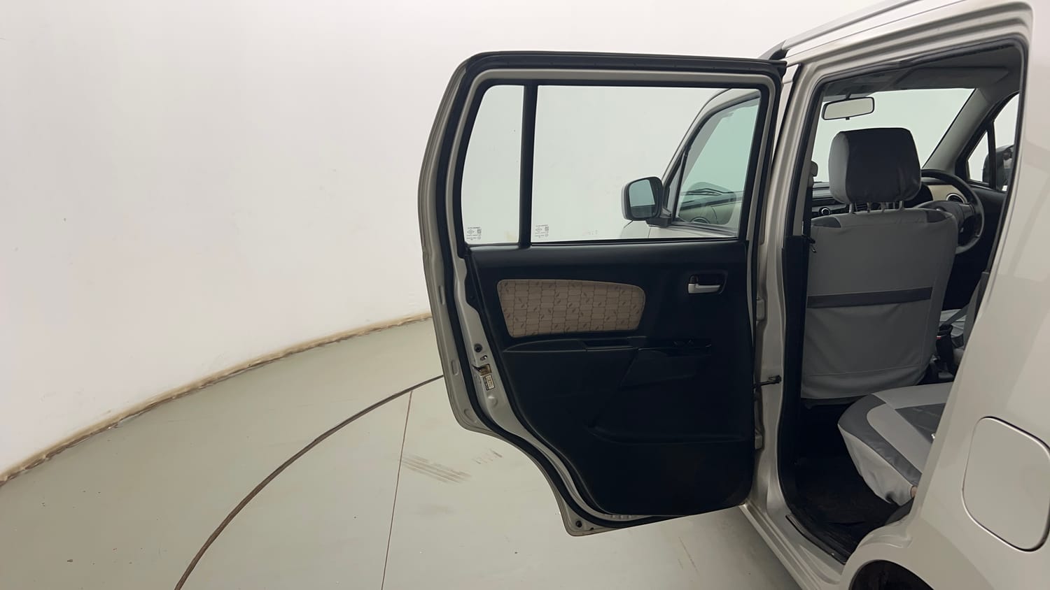 Used 2018 Maruti Suzuki Wagon R 1.0 VXI AMT (O) Petrol Automatic interior LEFT REAR DOOR OPEN VIEW