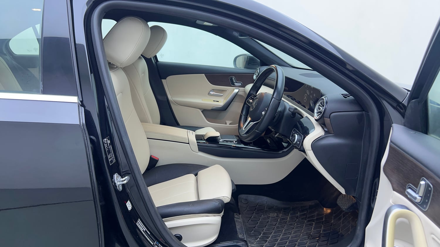Used 2021 Mercedes-Benz A-Class Limousine 200 Petrol Automatic interior RIGHT SIDE FRONT DOOR CABIN VIEW