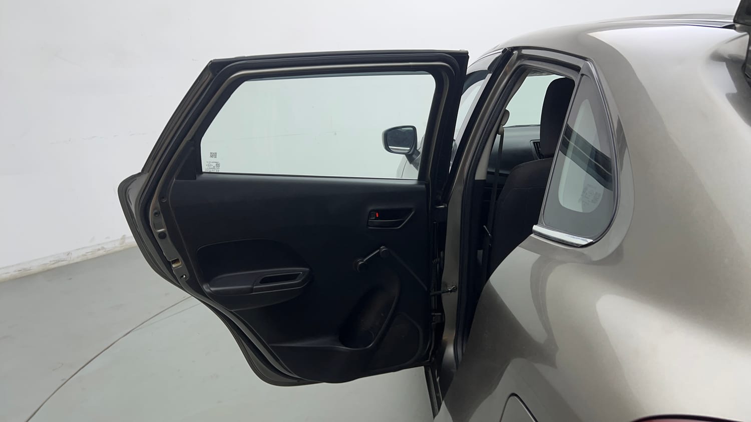 Used 2021 Maruti Suzuki Baleno Sigma Petrol Manual interior LEFT REAR DOOR OPEN VIEW