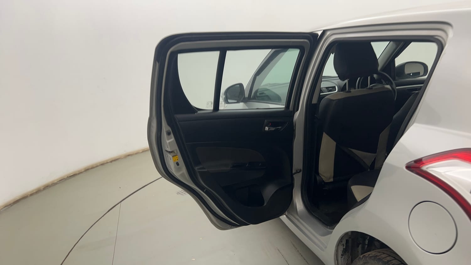 Used 2013 Maruti Suzuki Swift VXi Petrol Manual interior LEFT REAR DOOR OPEN VIEW
