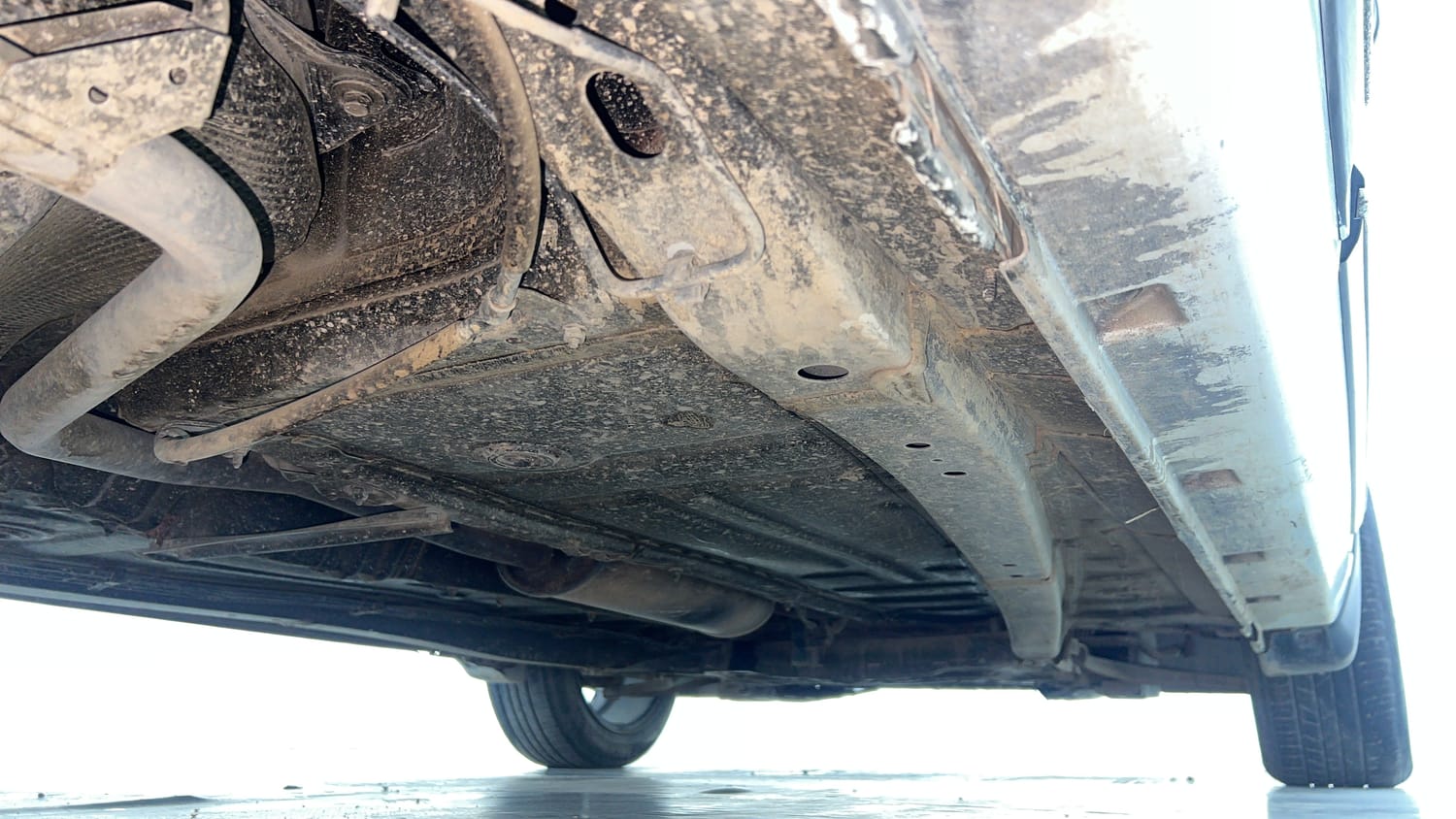 Used 2021 Maruti Suzuki Baleno Delta Petrol Manual extra REAR RIGHT UNDERBODY VIEW