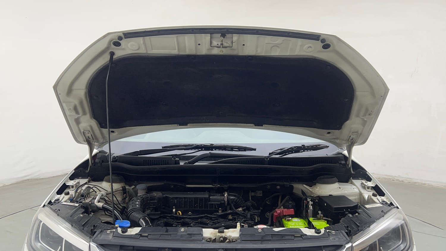 Used 2021 maruti-suzuki Vitara Brezza ZXi Petrol Manual engine ENGINE & BONNET OPEN FRONT VIEW
