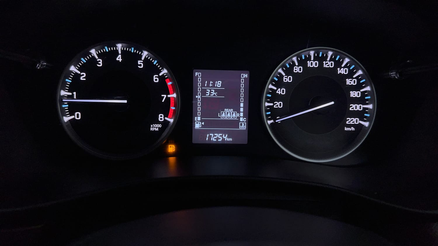 Used 2024 Maruti Suzuki Fronx Delta Plus (O) 1.2L MT Petrol Manual interior CLUSTERMETER VIEW
