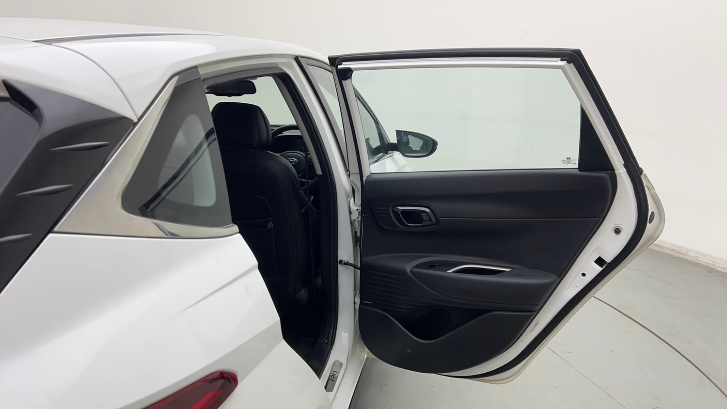 Used 2023 Hyundai i20 Asta (O) 1.2 IVT Petrol Automatic interior RIGHT REAR DOOR OPEN VIEW