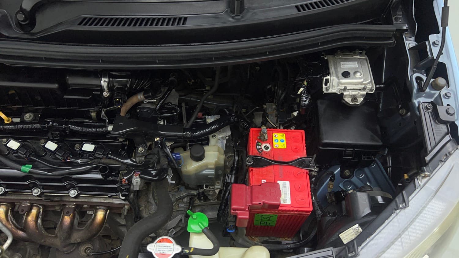 Used 2019 Maruti Suzuki Wagon R ZXi 1.2 AMT Petrol Automatic engine ENGINE LEFT SIDE VIEW