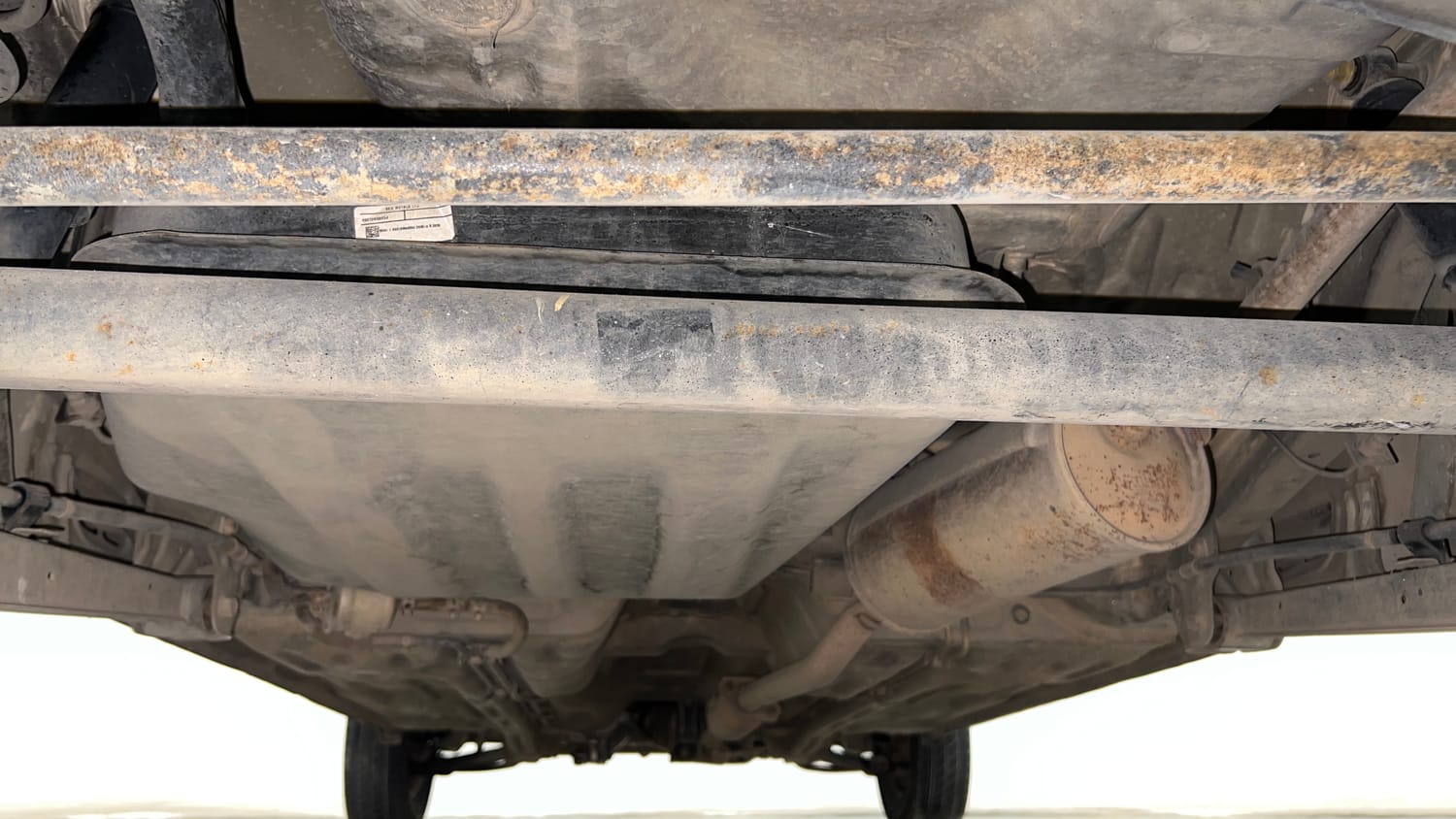 Used 2014 Maruti Suzuki Alto 800 Lxi Petrol Manual extra REAR UNDERBODY VIEW (TAKEN FROM REAR)