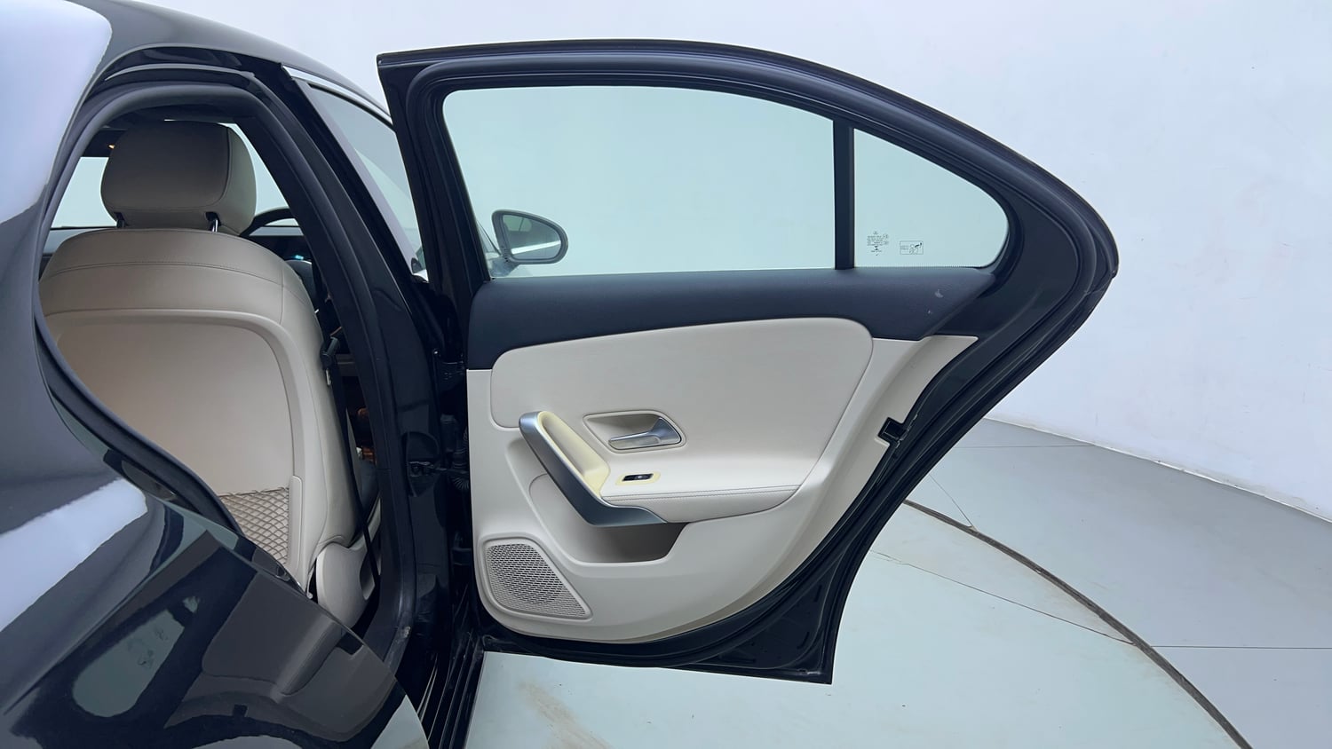 Used 2021 Mercedes-Benz A-Class Limousine 200 Petrol Automatic interior RIGHT REAR DOOR OPEN VIEW