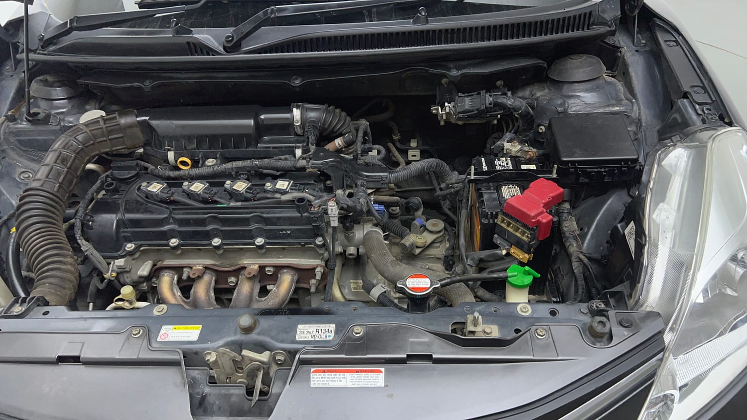 Used 2018 Maruti Suzuki Baleno Delta 1.2 Petrol Manual engine ENGINE LEFT SIDE VIEW