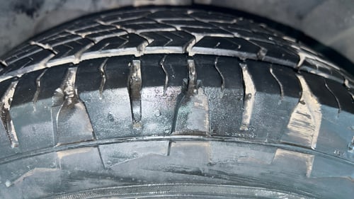 Used 2015 Ford EcoSport Titanium 1.5 Ti-VCT Petrol Manual tyres RIGHT FRONT TYRE TREAD VIEW