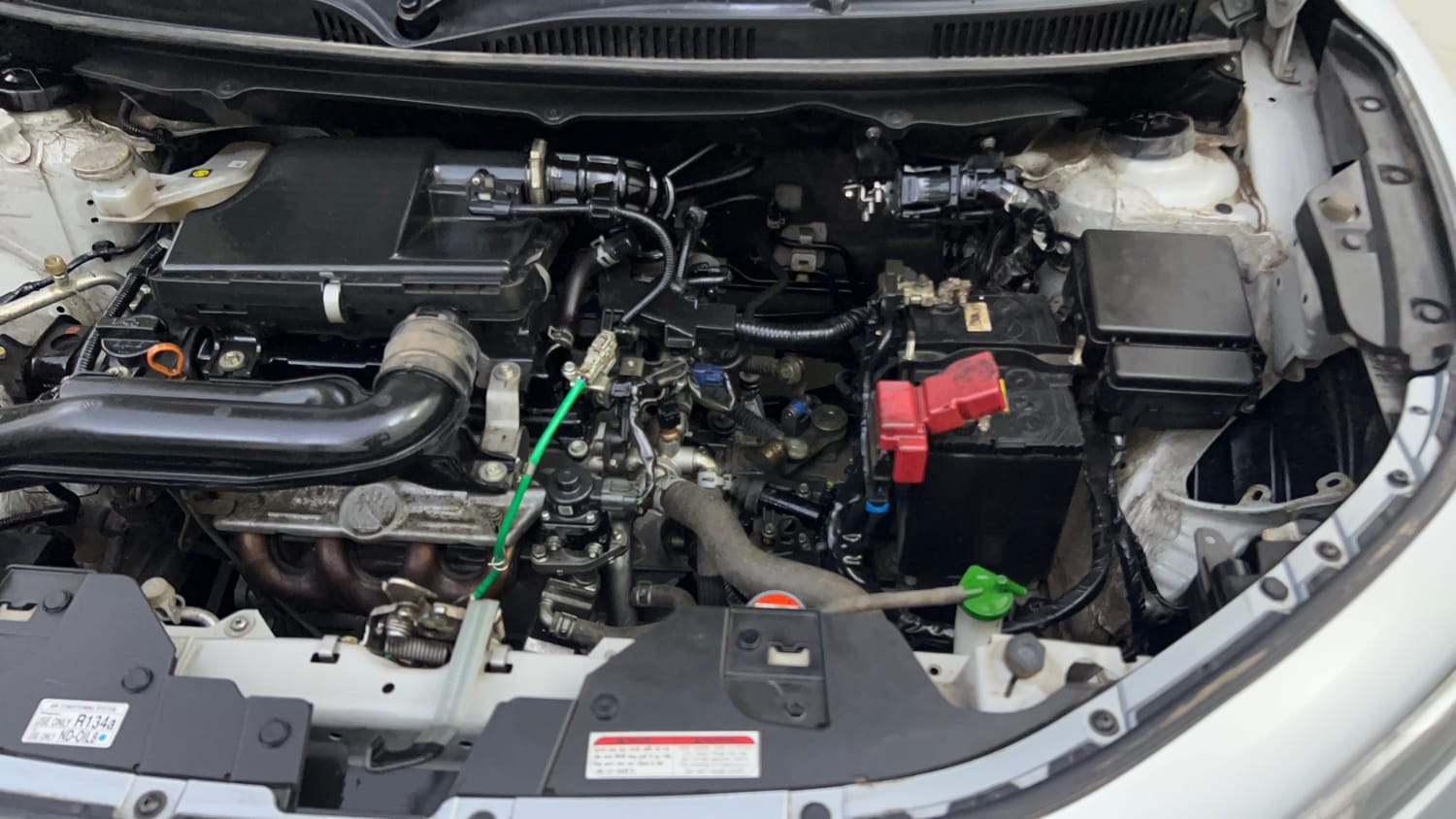 Used 2024 Maruti Suzuki Fronx Delta Plus (O) 1.2L MT Petrol Manual engine ENGINE LEFT SIDE VIEW
