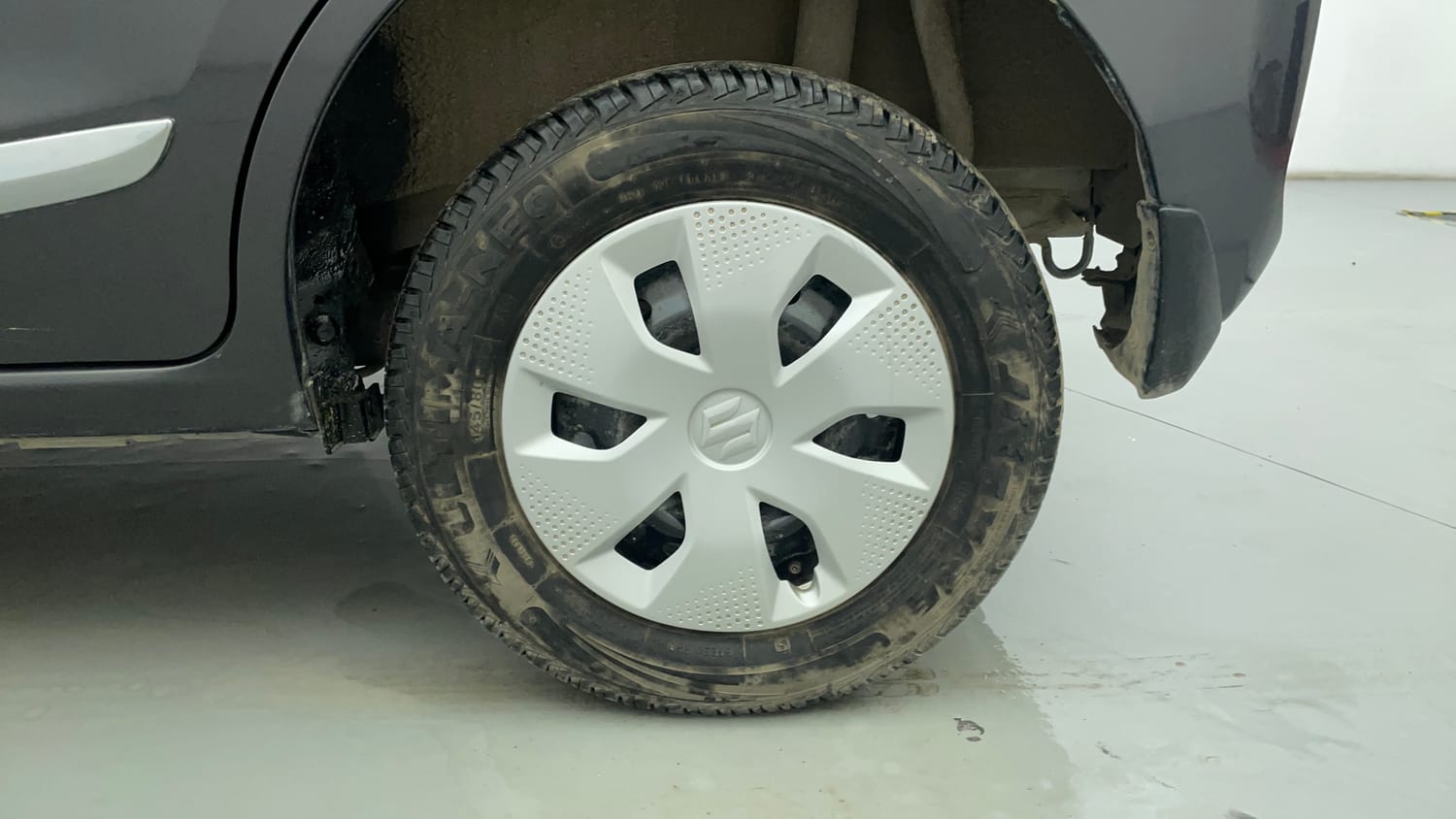 Used 2024 Maruti Suzuki Alto K10 VXi Plus (O) AGS Petrol Automatic tyres LEFT REAR TYRE RIM VIEW