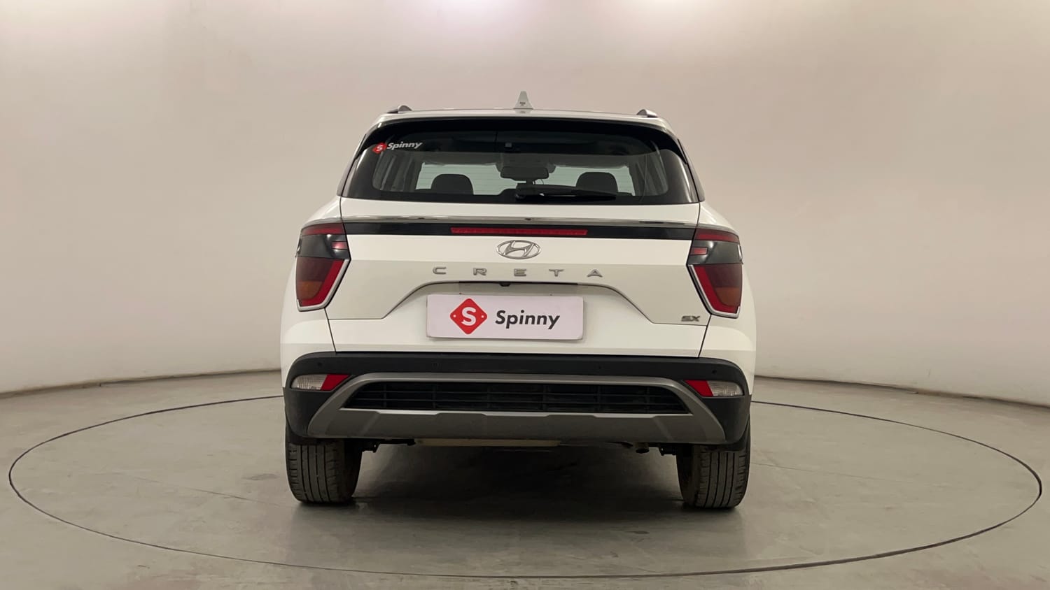 Used 2023 Hyundai Creta SX (O) 1.5 Petrol IVT Petrol Automatic exterior BACK VIEW