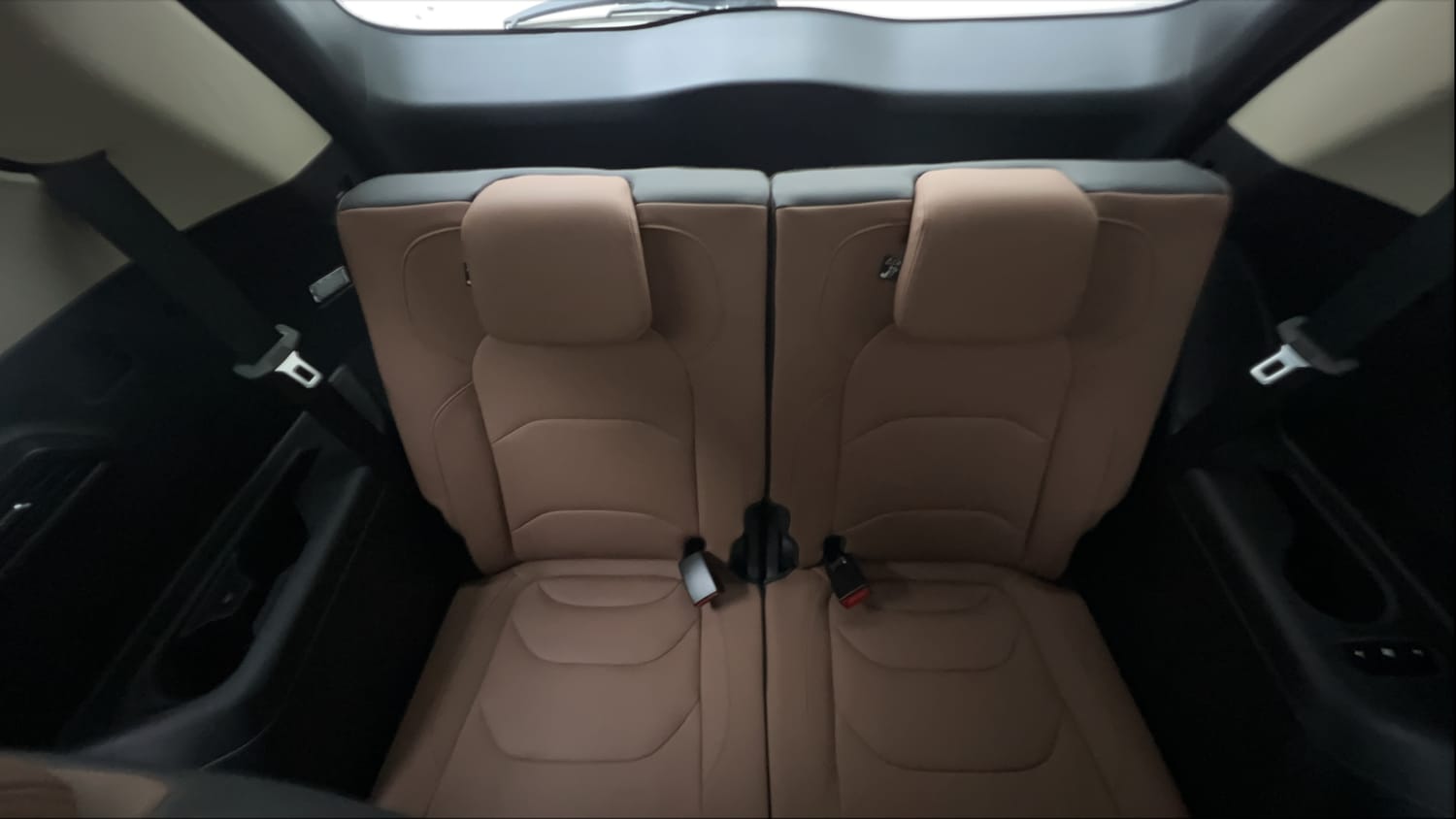 Used 2023 MG Motors Hector Plus Savvy Pro 1.5 Turbo Petrol CVT 6 STR Petrol Automatic interior THIRD ROW SEAT