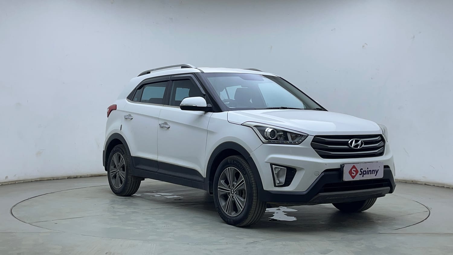 Used 2018 Hyundai Creta SX 1.6 CRDI (O) Diesel Manual exterior RIGHT FRONT CORNER VIEW