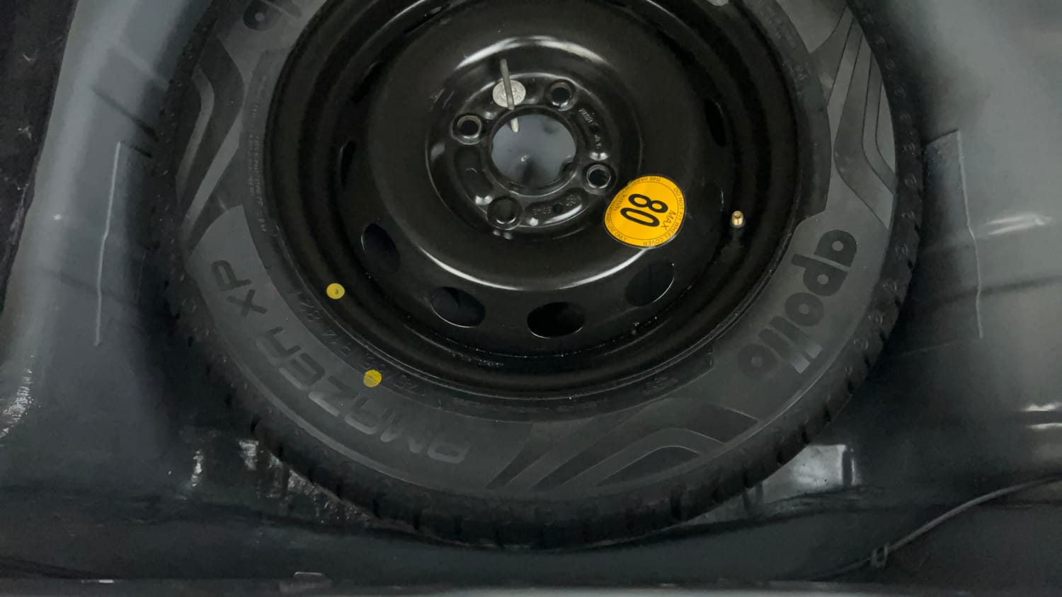 Used 2020 Tata Tiago Revotron XZ Plus Petrol Manual tyres SPARE TYRE VIEW