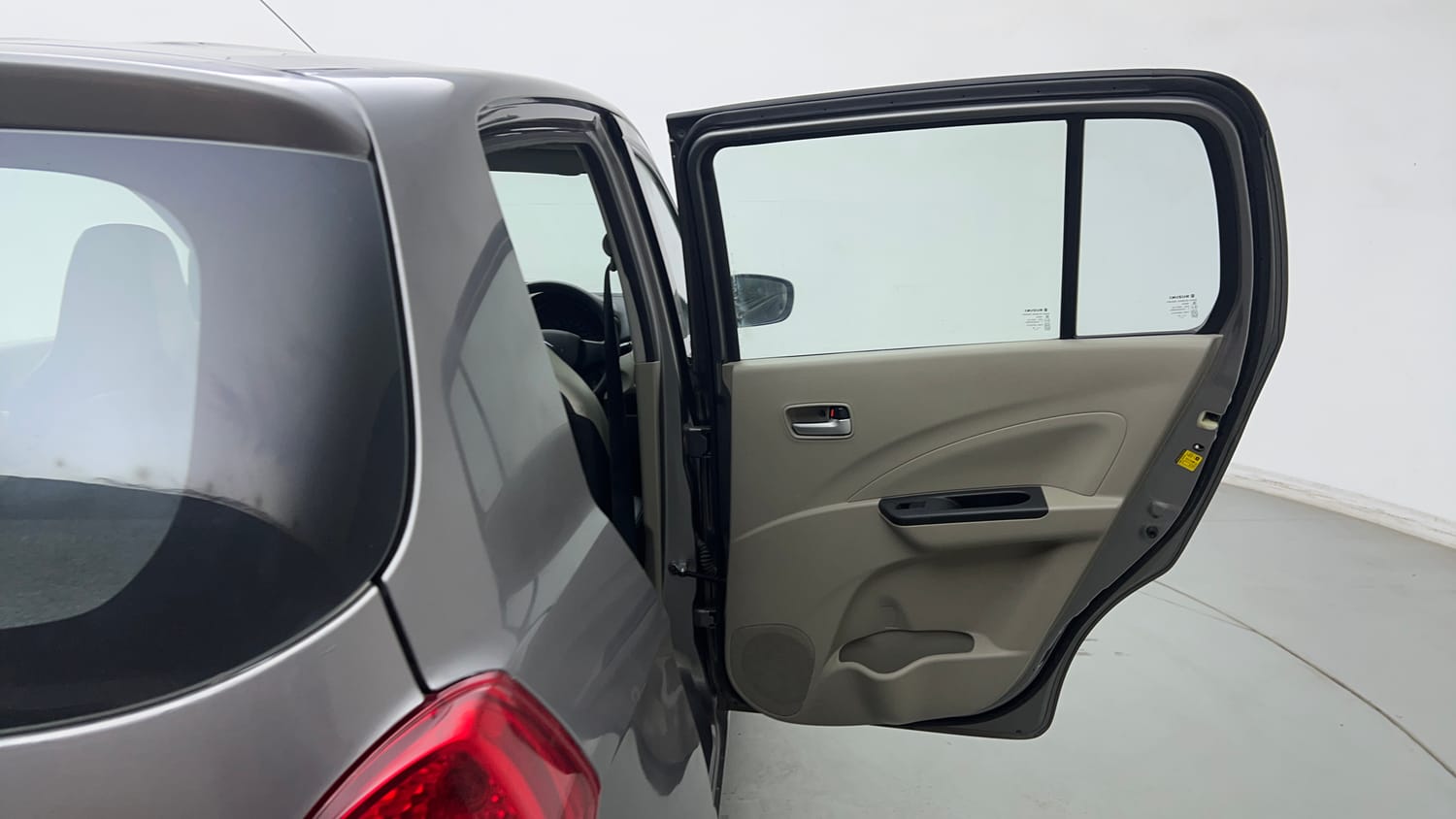 Used 2016 Maruti Suzuki Celerio VXi Petrol Manual interior RIGHT REAR DOOR OPEN VIEW