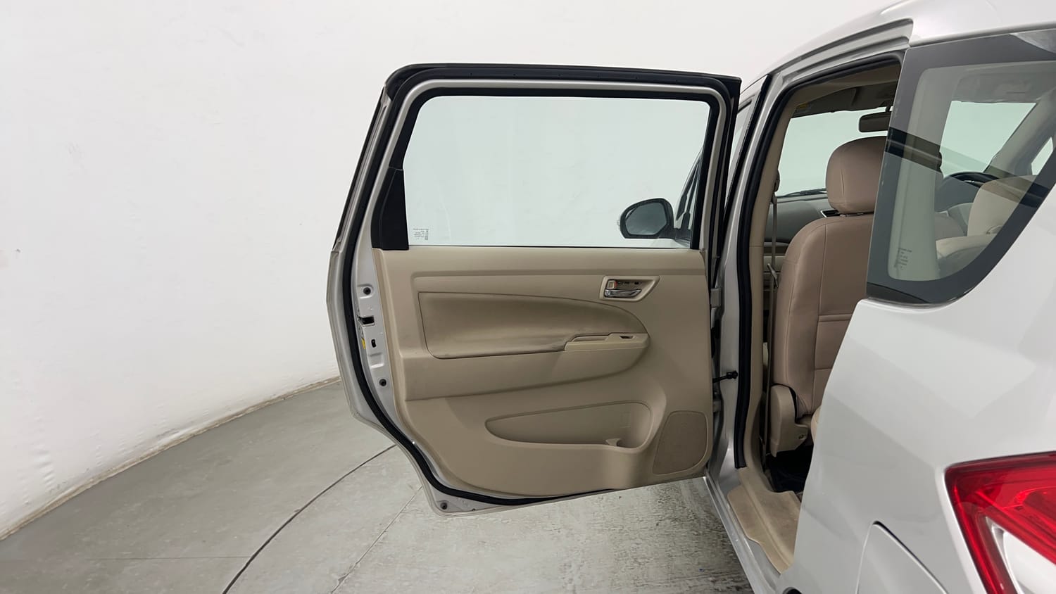 Used 2018 Maruti Suzuki Ertiga ZXI+ Petrol Manual interior LEFT REAR DOOR OPEN VIEW