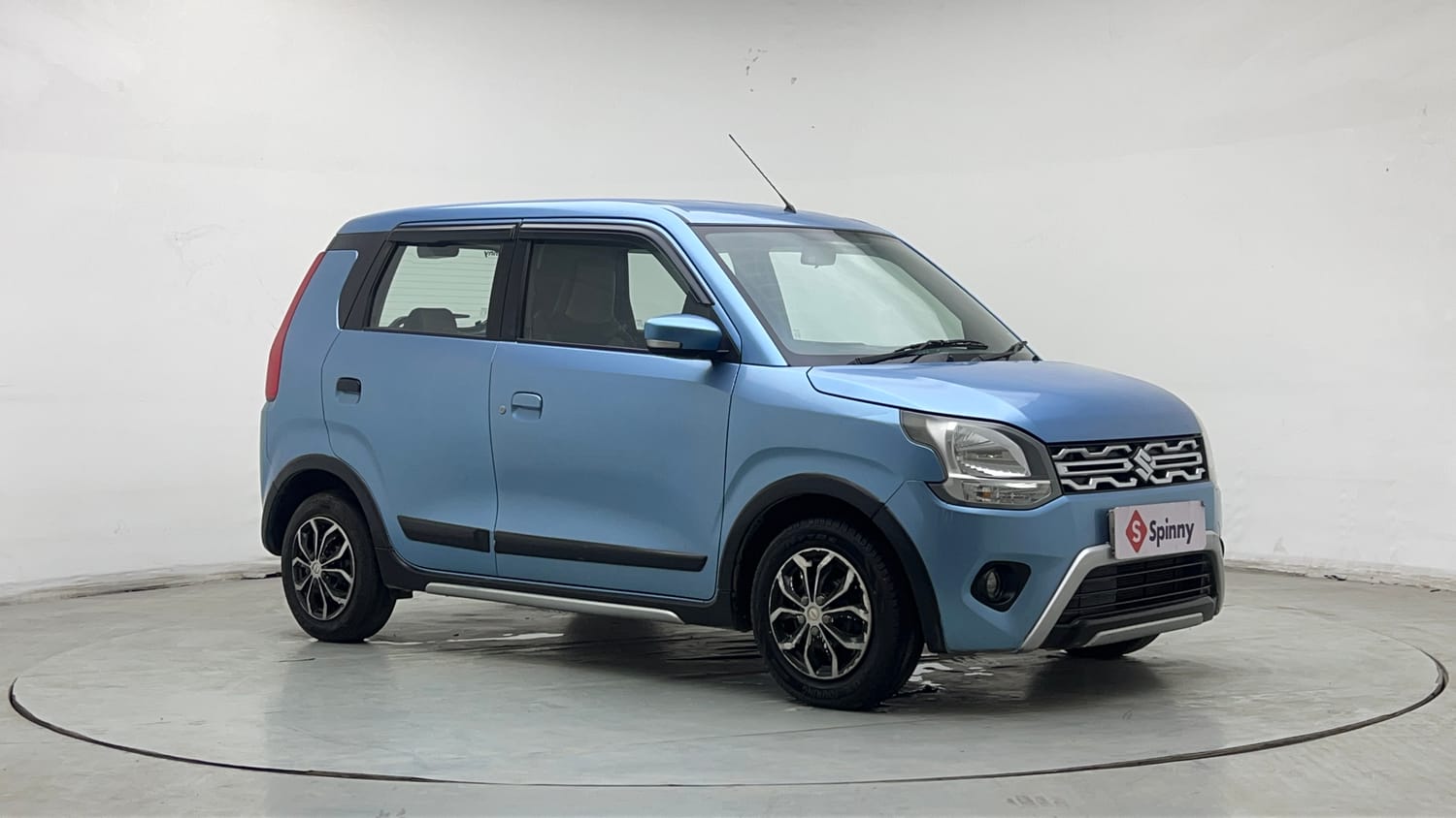 Used 2019 Maruti Suzuki Wagon R ZXi 1.2 AMT Petrol Automatic exterior RIGHT FRONT CORNER VIEW