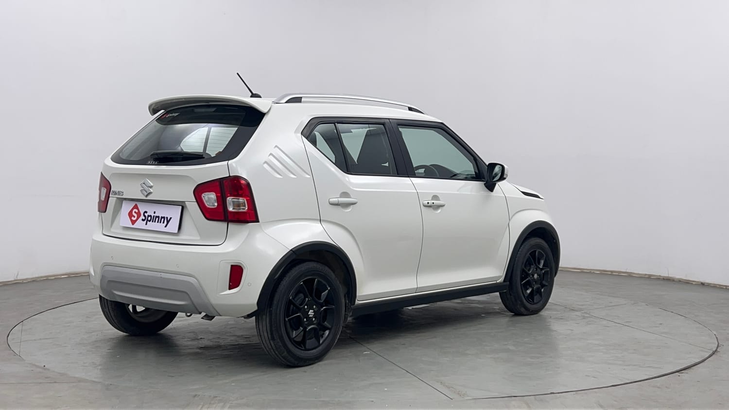 Used 2022 Maruti Suzuki Ignis Zeta 1.2 AMT Petrol Automatic exterior RIGHT REAR CORNER VIEW