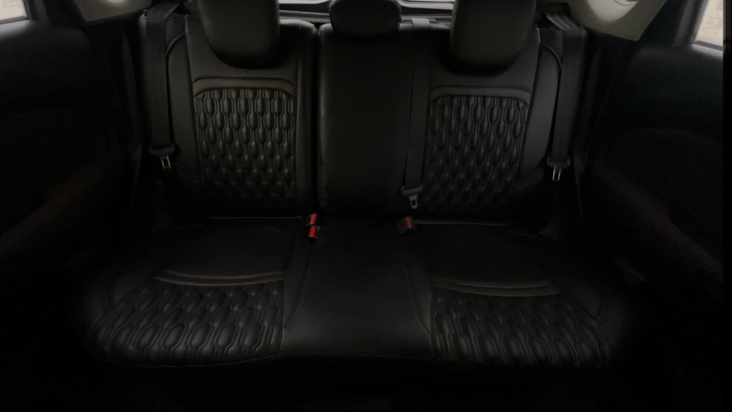 Used 2024 Maruti Suzuki Fronx Delta Plus (O) 1.2L MT Petrol Manual interior REAR SEAT CONDITION VIEW