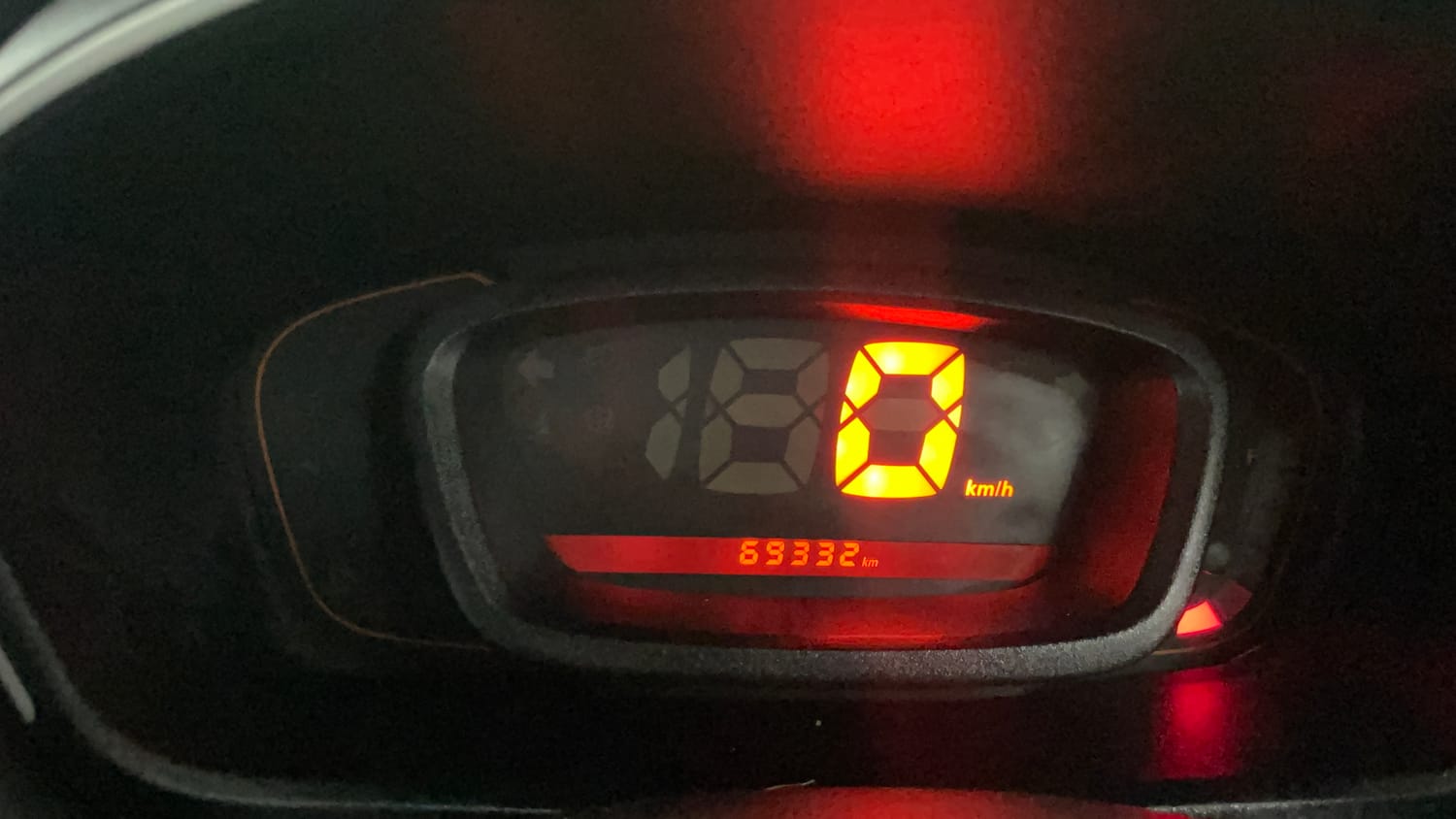 Used 2018 Renault Kwid RXL Petrol Manual interior CLUSTERMETER VIEW