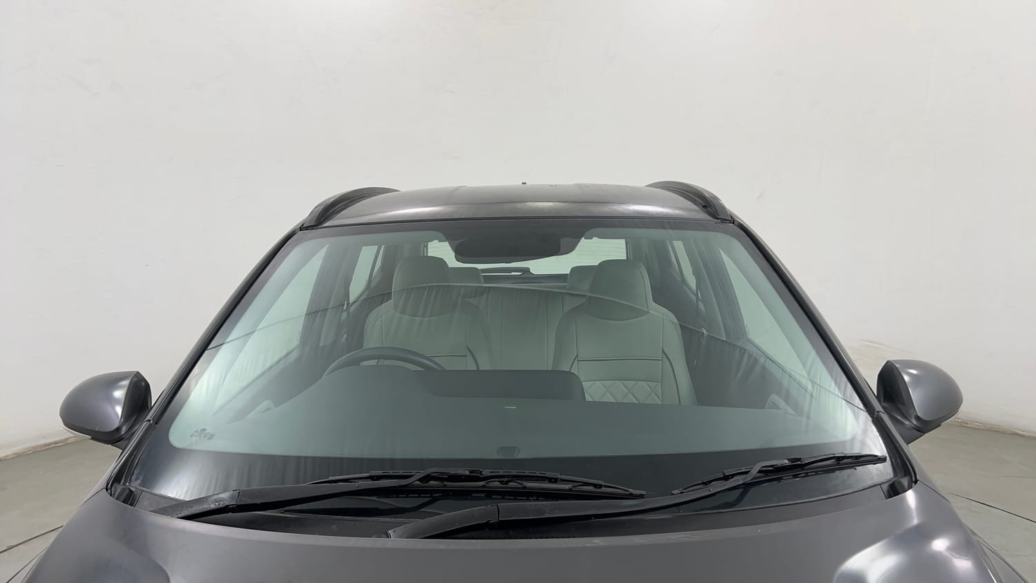 Used 2021 Hyundai Grand i10 Nios Sportz AMT 1.2 Kappa VTVT Petrol Automatic exterior FRONT WINDSHIELD VIEW
