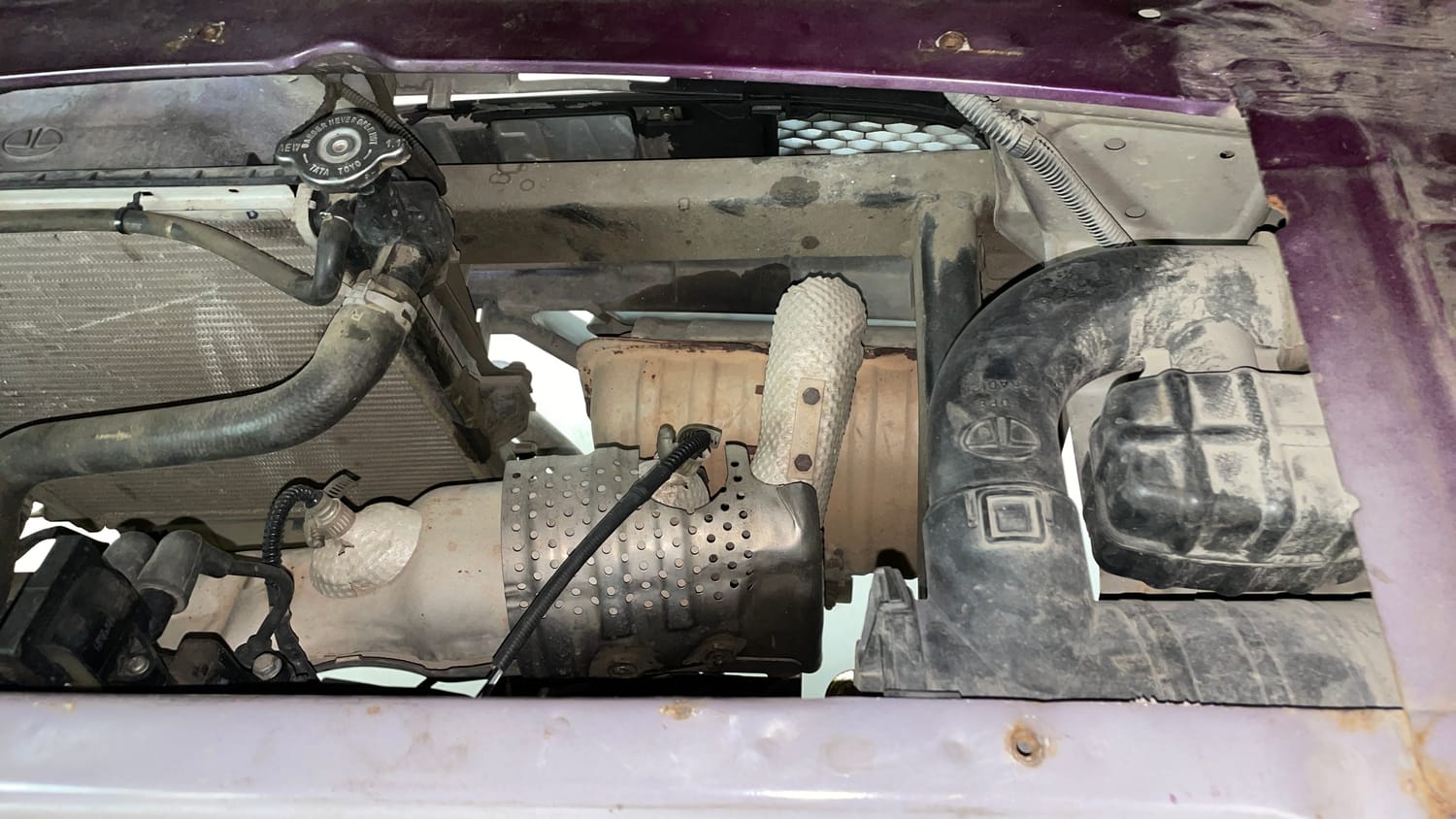 Used 2015 Tata Nano Twist XT Petrol Manual engine ENGINE LEFT SIDE VIEW