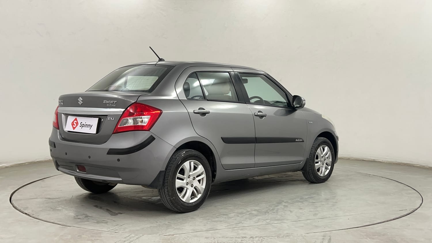 Used 2014 Maruti Suzuki Swift Dzire ZXI Petrol Manual exterior RIGHT REAR CORNER VIEW