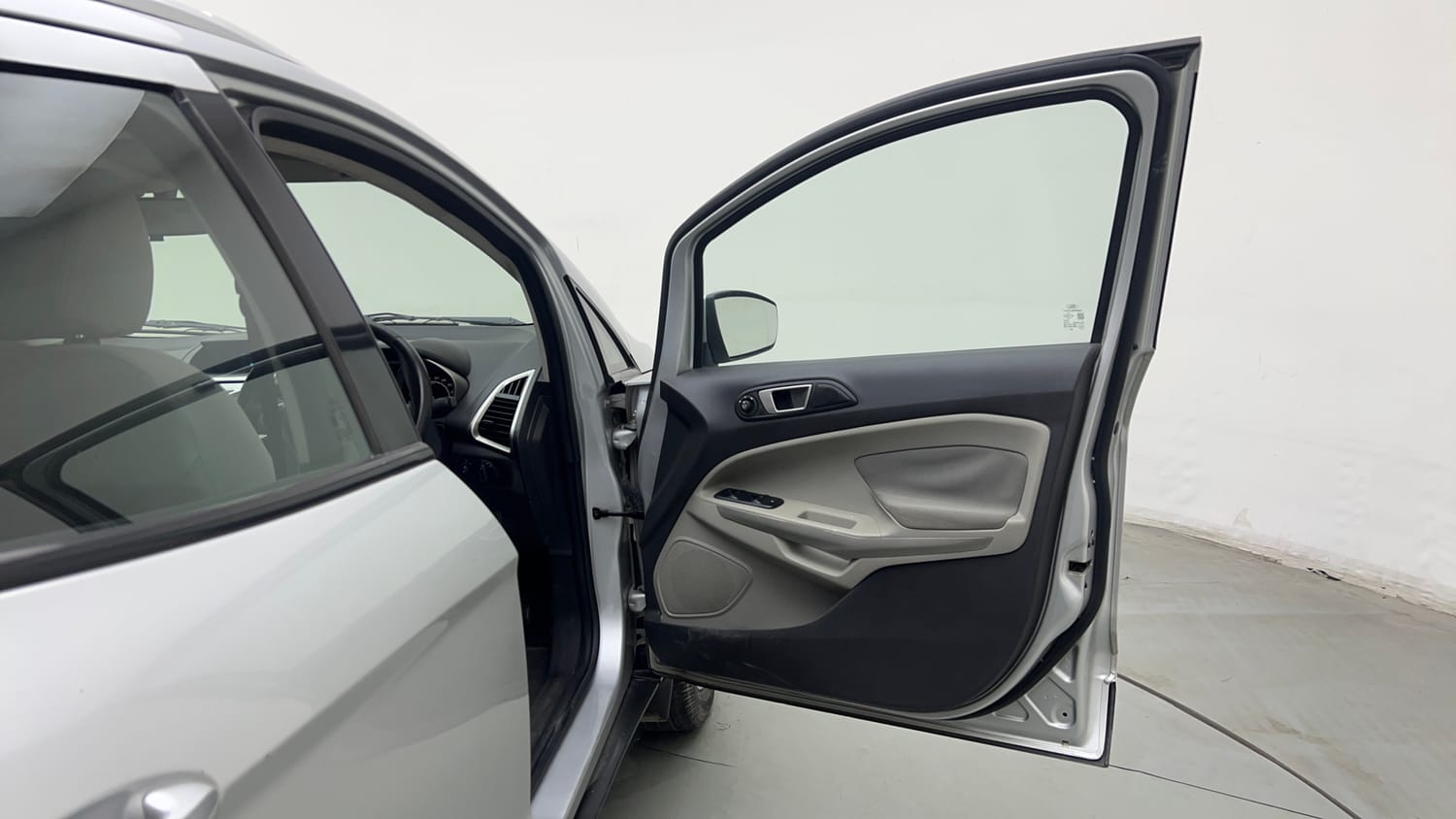Used 2016 Ford EcoSport Titanium 1.5L Ti-VCT AT Petrol Automatic interior RIGHT FRONT DOOR OPEN VIEW
