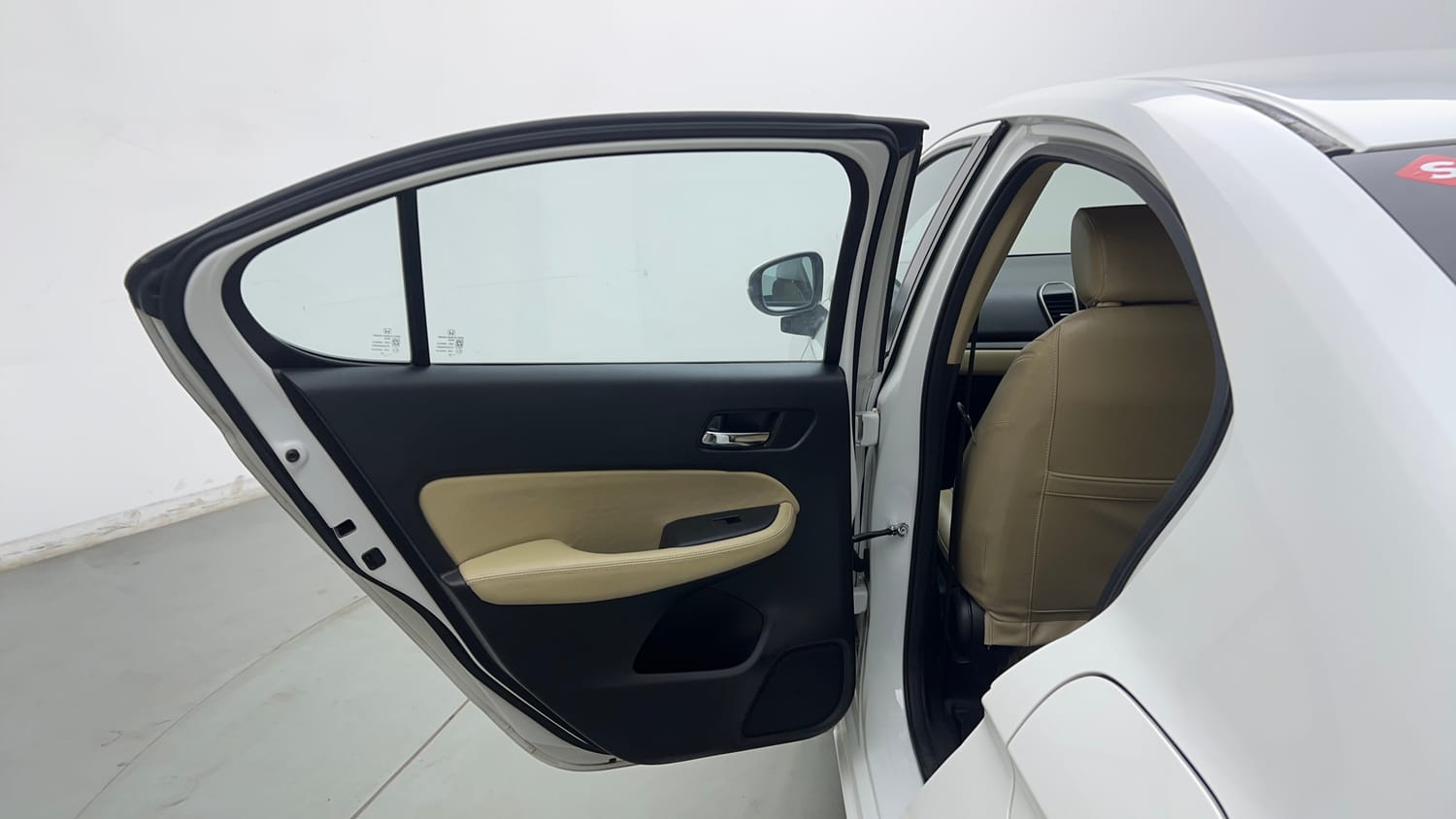 Used 2024 Honda City VX Petrol MT Petrol Manual interior LEFT REAR DOOR OPEN VIEW